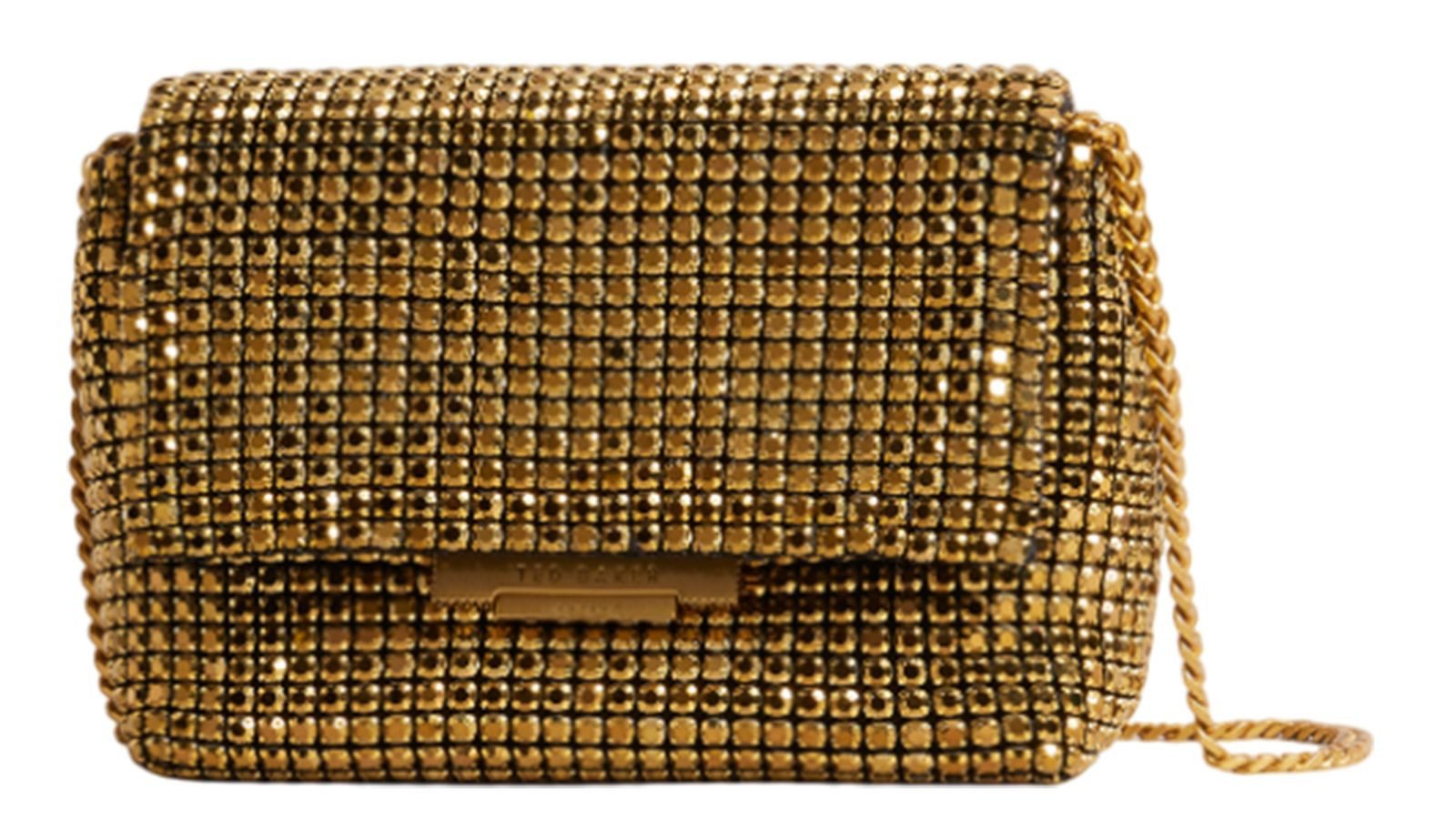 Ted Baker Abendtasche Gliters Crystal Mini Cross Body Bag