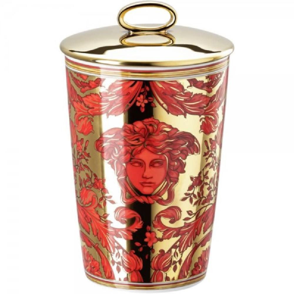 Versace Duftkerze by Rosenthal Duftkerze Medusa Garland Red