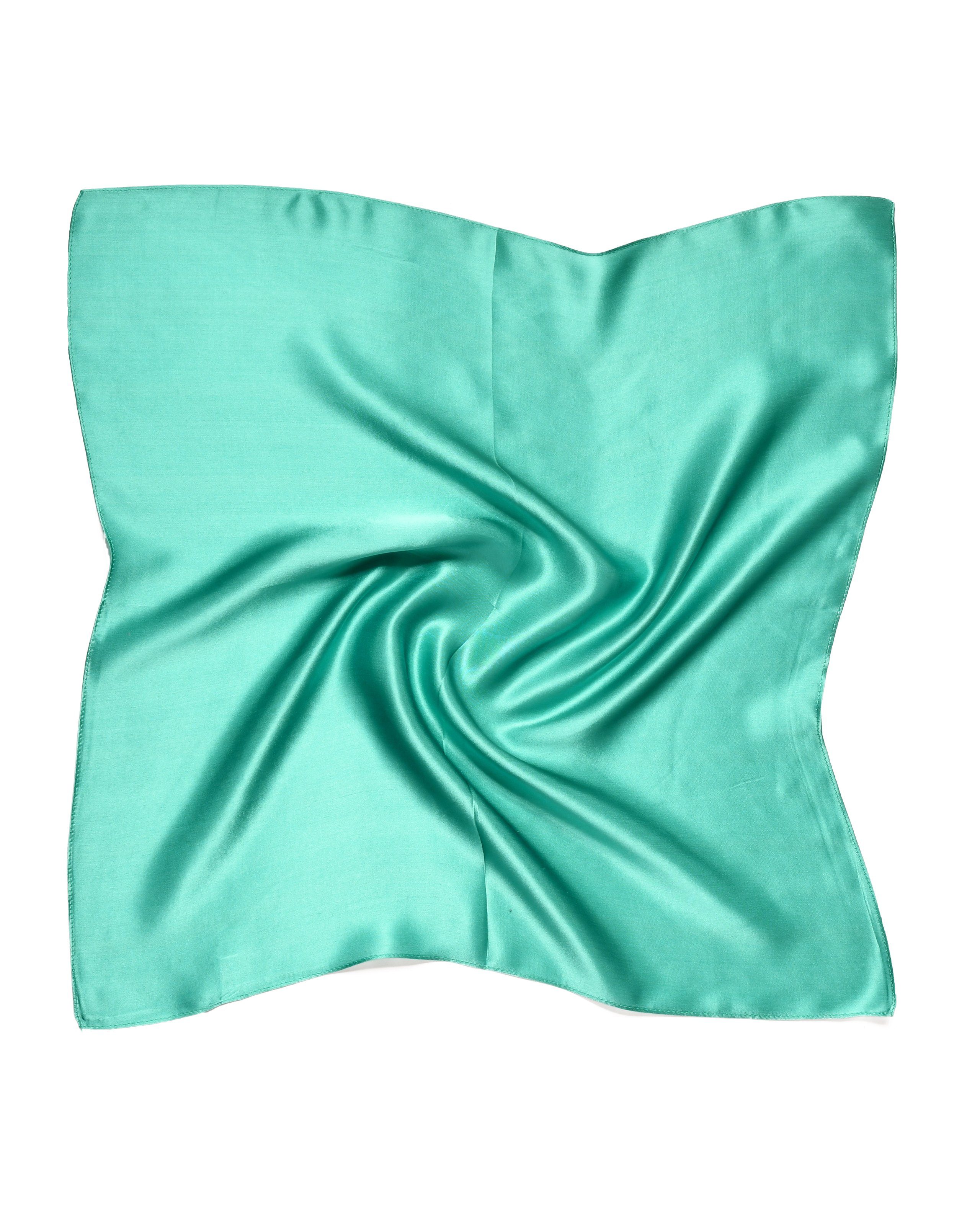 MayTree Seidentuch quadratisch einfarbig 53x53cm, Nickituch, günstig online kaufen