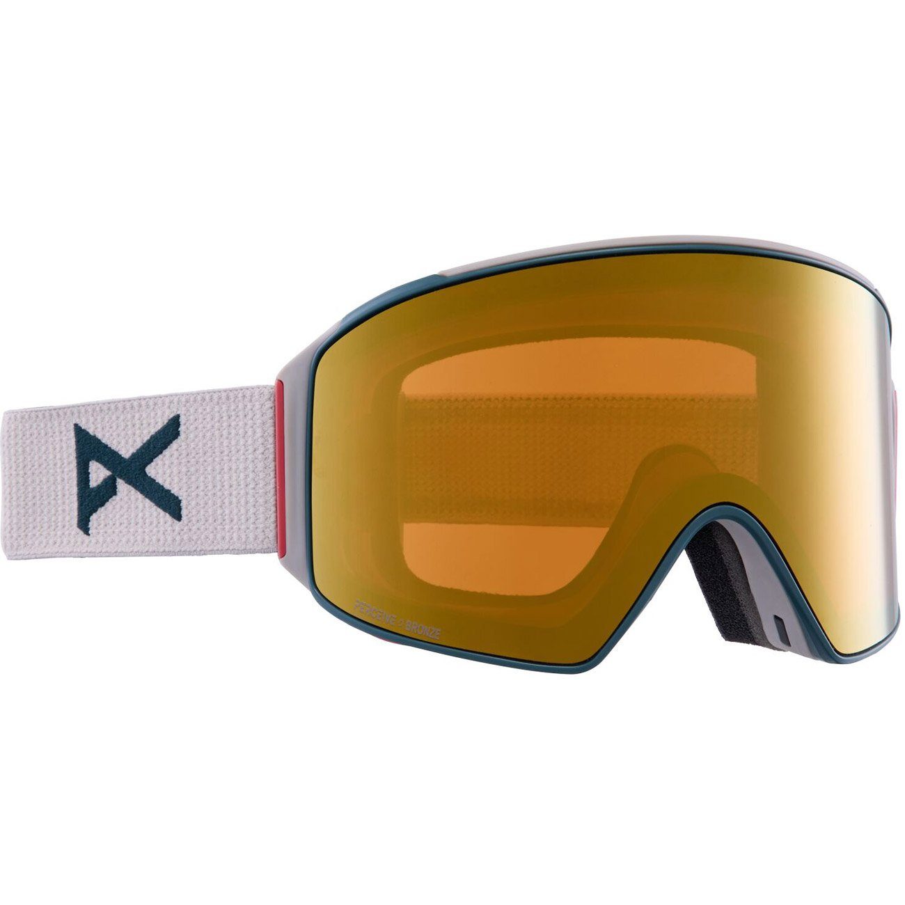 Anon Snowboardbrille, M4 CYLINDRICAL wrmgry/prcv sun brnz