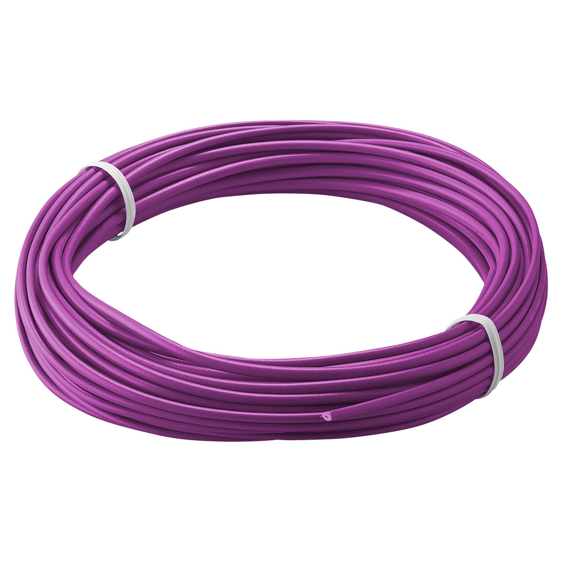 Goobay Wickeldraht GOOBAY Kupferlitze 77407, 1x 0,14 mm², isoliert, 10 m, violett
