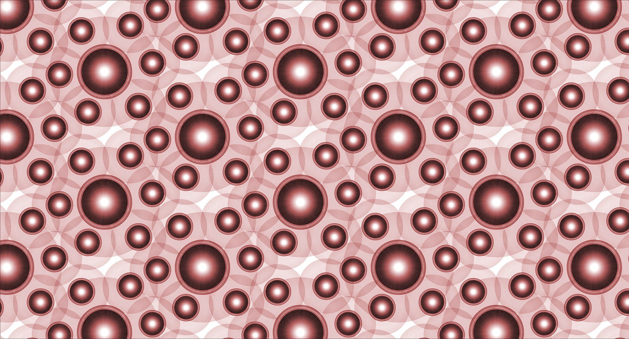 Architects Paper Fototapete Atelier 47 Circle Artwork 1, glatt, Mit Punkten, (5 St), Vlies, Wand, Schräge, Decke