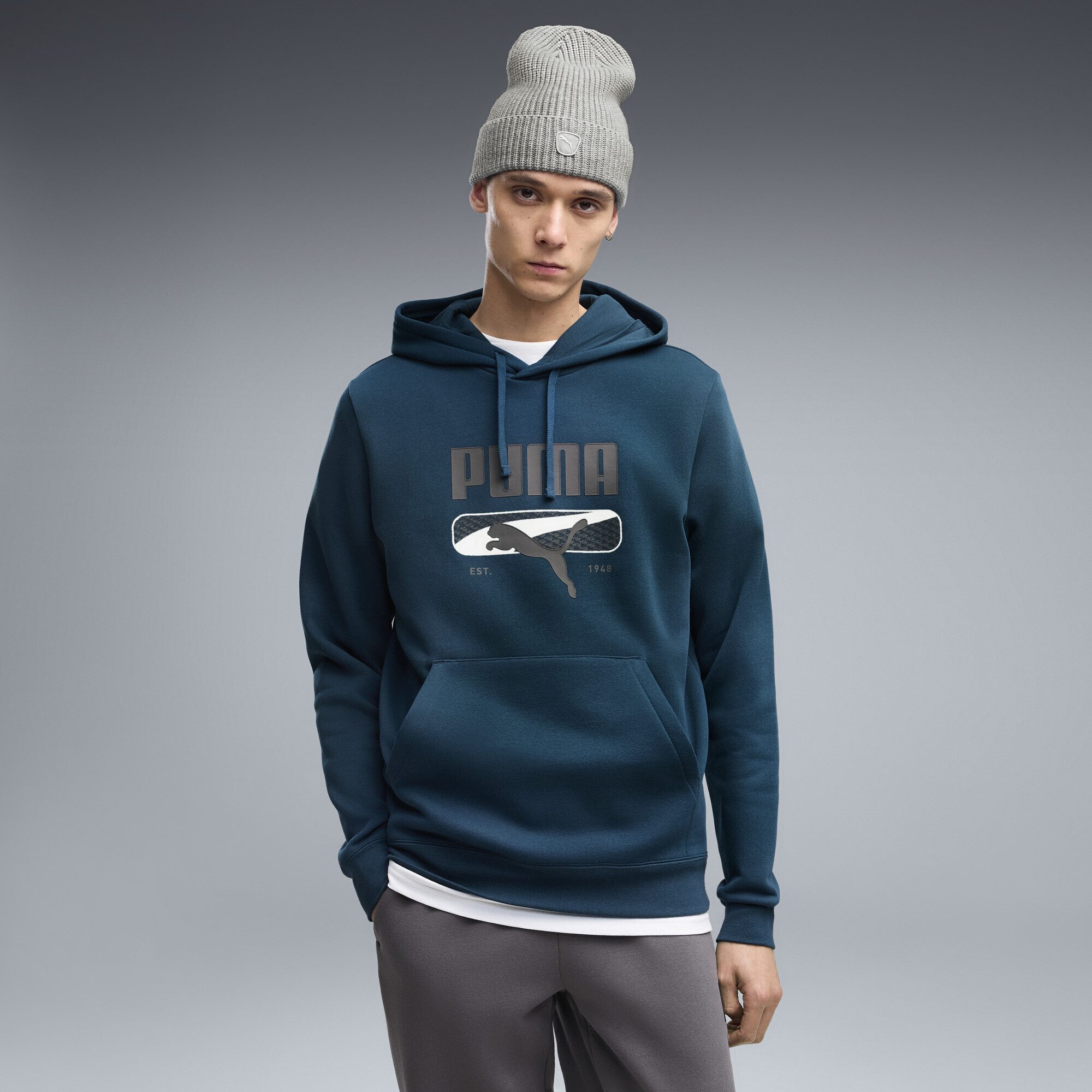 PUMA Hoodie PUMA Sport Logo Play Fleece Hoodie Herren