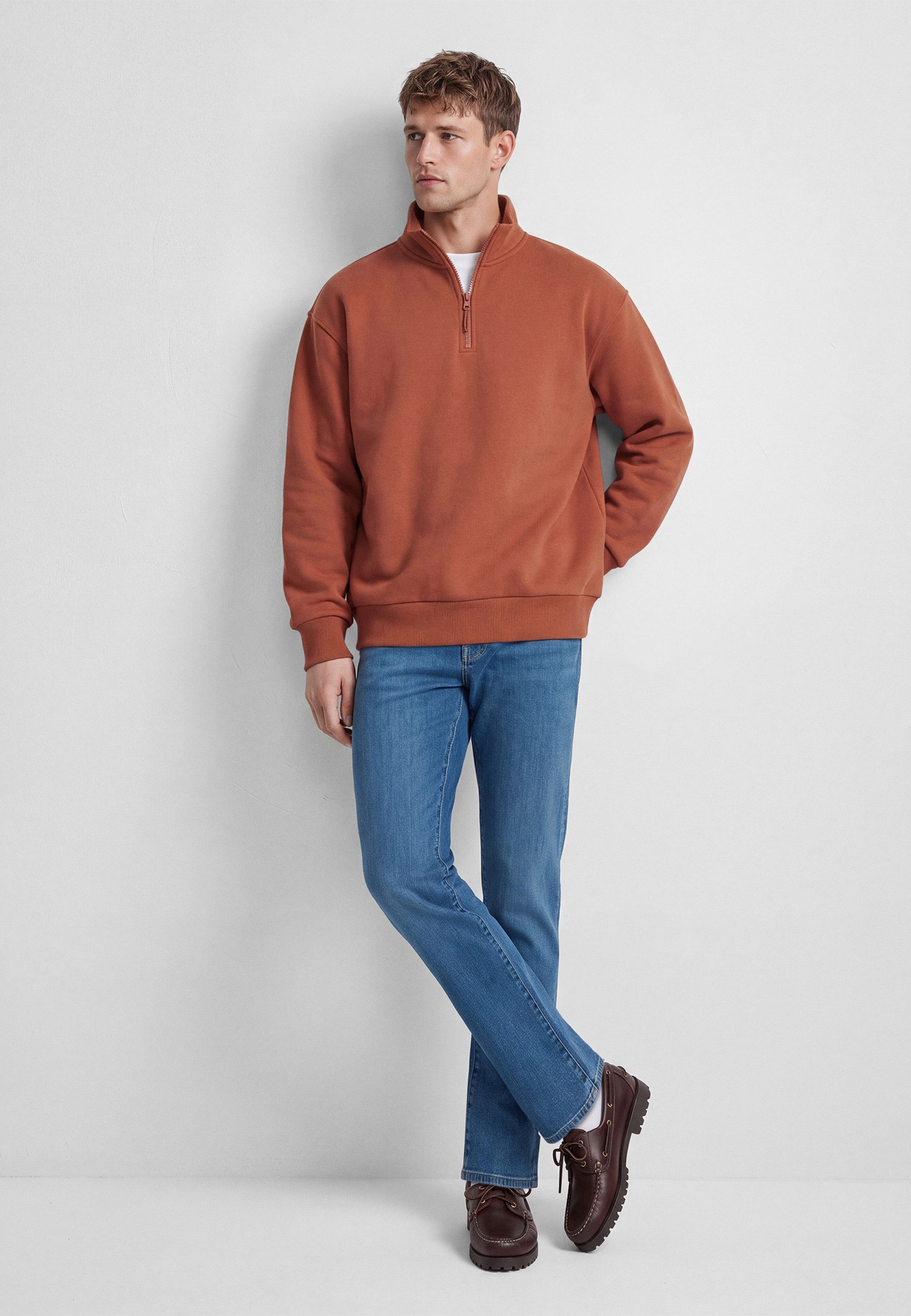 Mavi Troyer HALF ZIP SWEATSHIRT Zip Up Sweatshirt