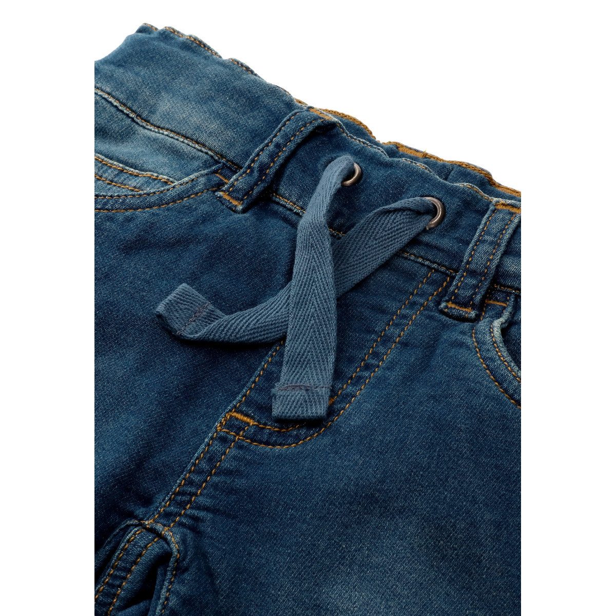 Villervalla Slim-fit-Jeans Washed Ink Unisex Kinder (1-tlg) Hose, Denim, Pants, Freizeithose, Jeanshose