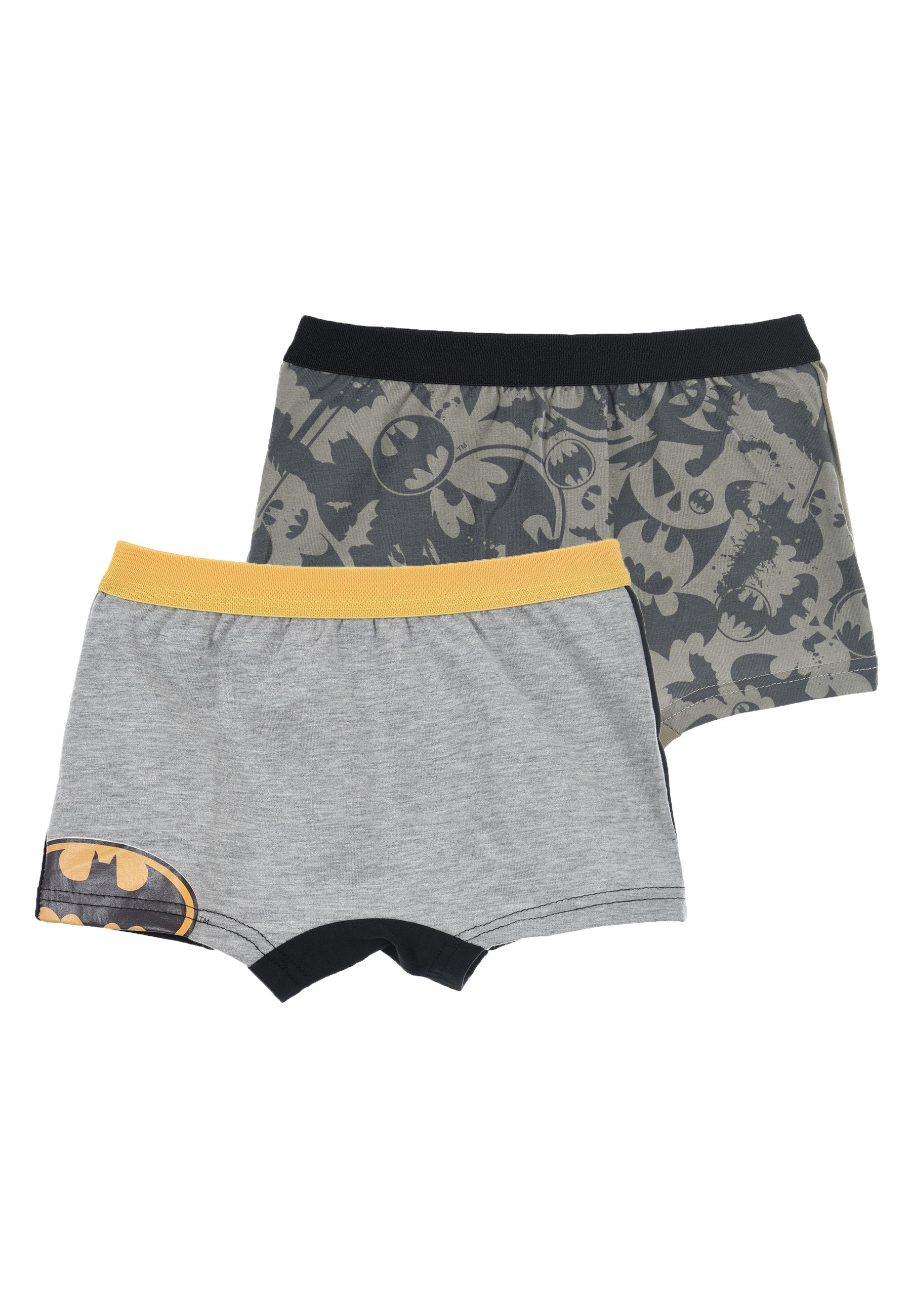 Boxershorts Jungen Unterhosen Pants (2-St) Batman Dark Kinder Knight