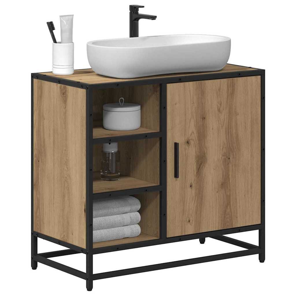 vidaXL Badezimmer-Set Badezimmer Waschbecken Schrank mit günstig online kaufen