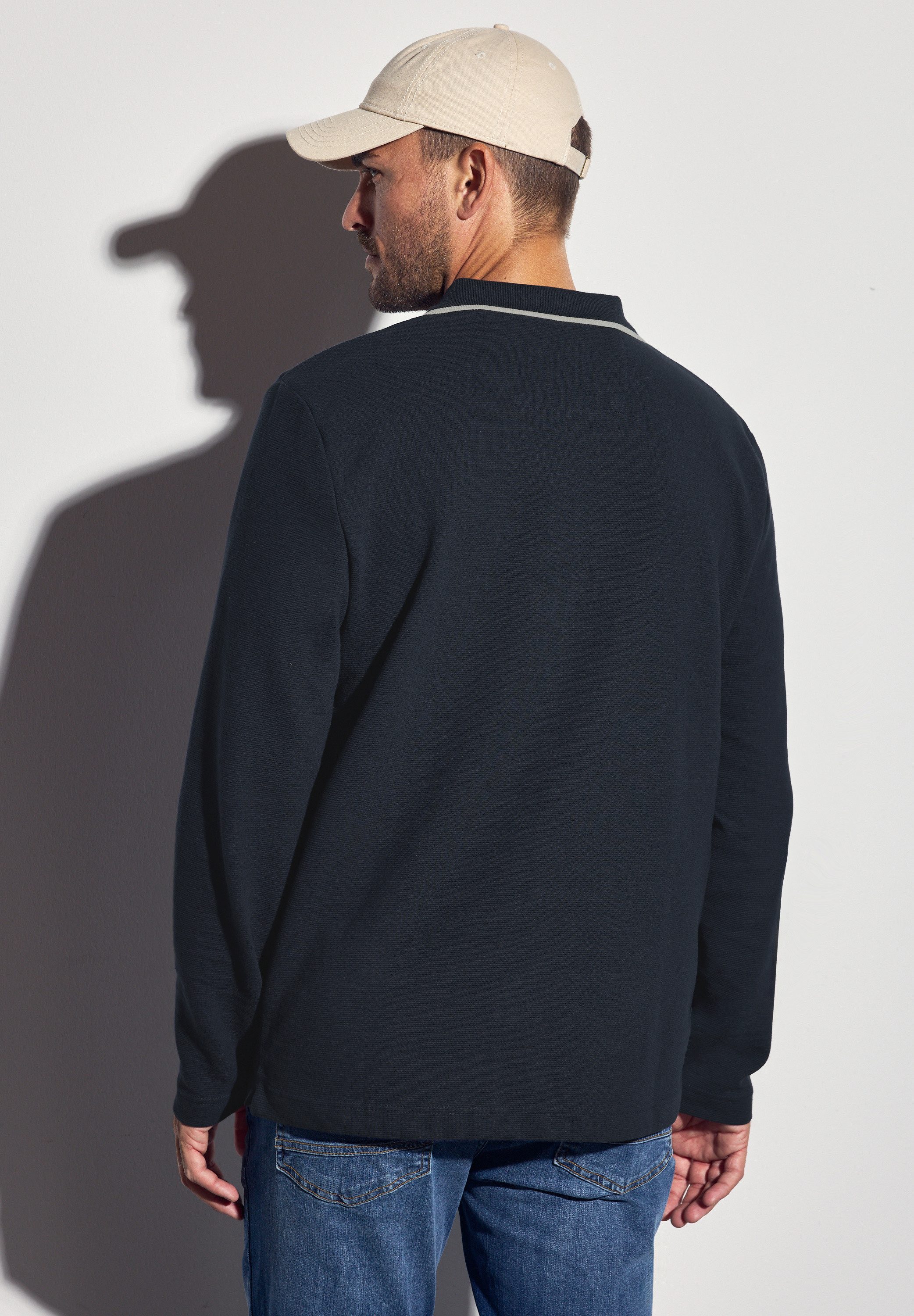 STREET ONE MEN Poloshirt im soften günstig online kaufen