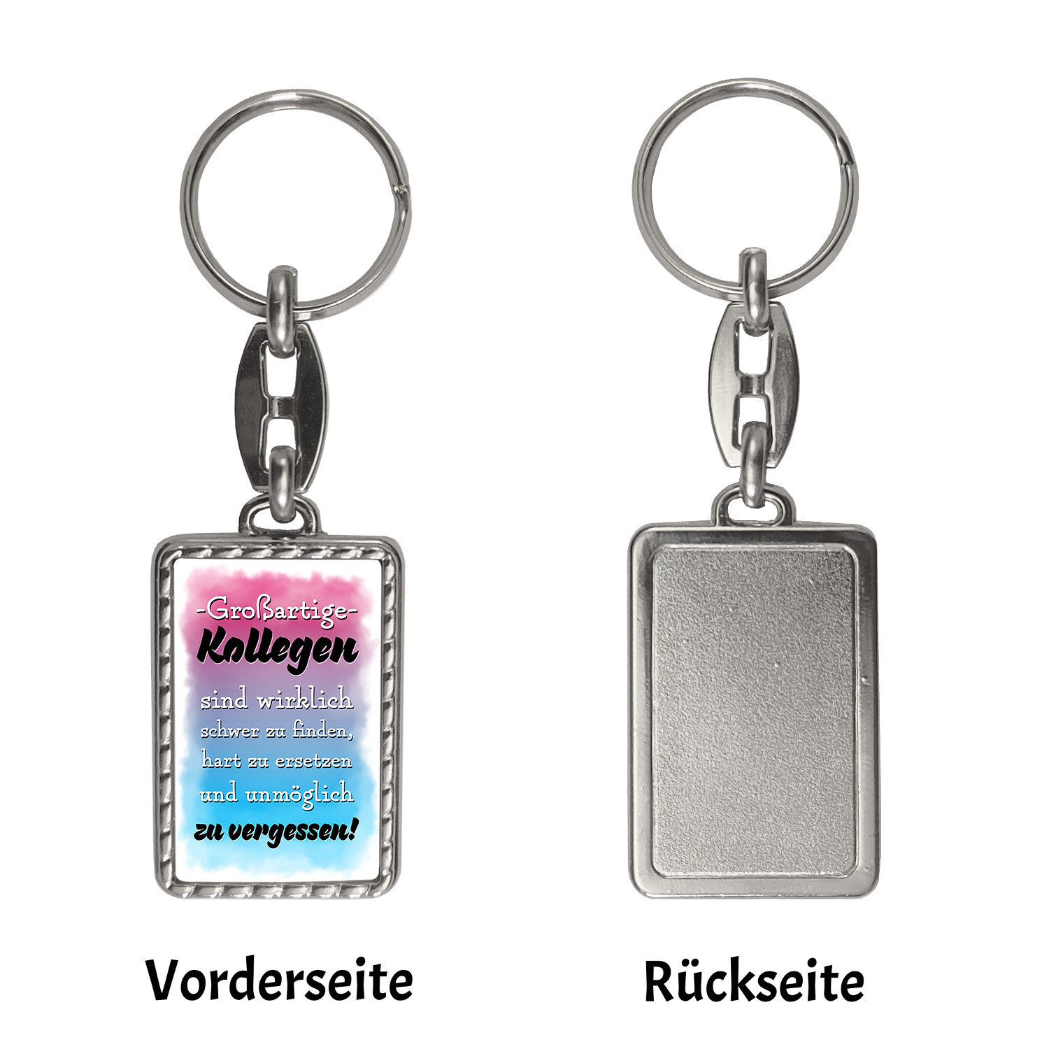 speecheese Schlüsselanhänger Großartige Kollegen sind schwer günstig online kaufen