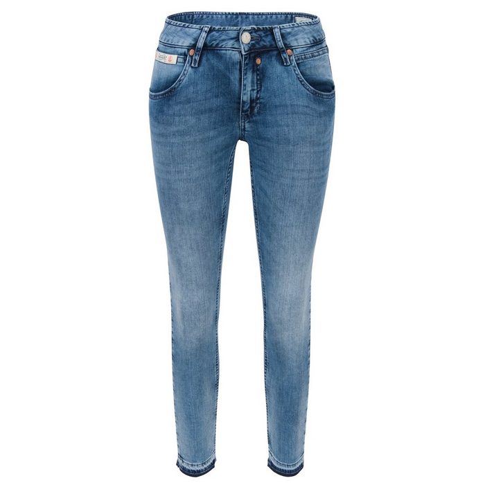 Herrlicher Stretch-Jeans HERRLICHER TOUCH Cropped Jogg Denim medium aged 5320-D9648-682