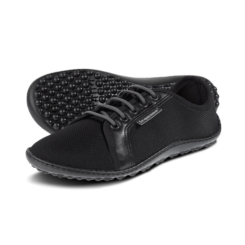 Leguano City Black Barfußschuh