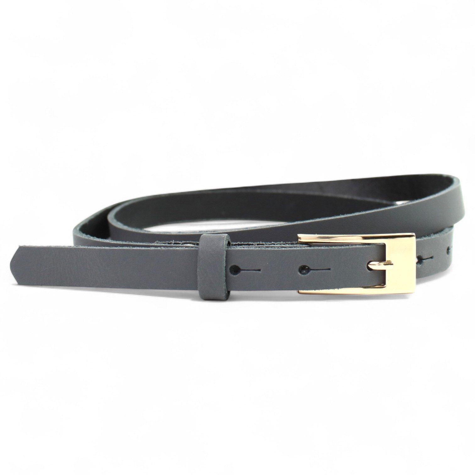 FRONHOFER Taillengürtel 19465 (1-St) sehr schmaler Gürtel ca. 1,5 cm, Rindleder, Taillengürtel