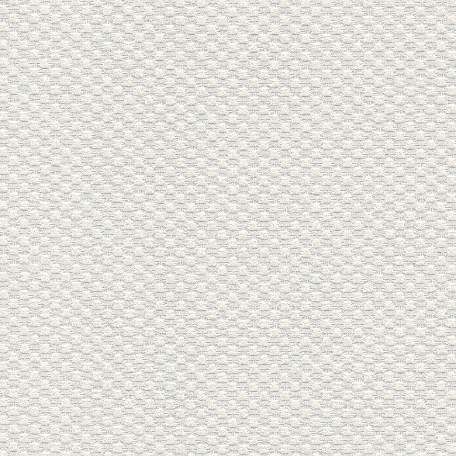 A.S. Création Vinyltapete, Unitapete Weiß Tapete 145512 einfarbig Vliestapete Wandtapete