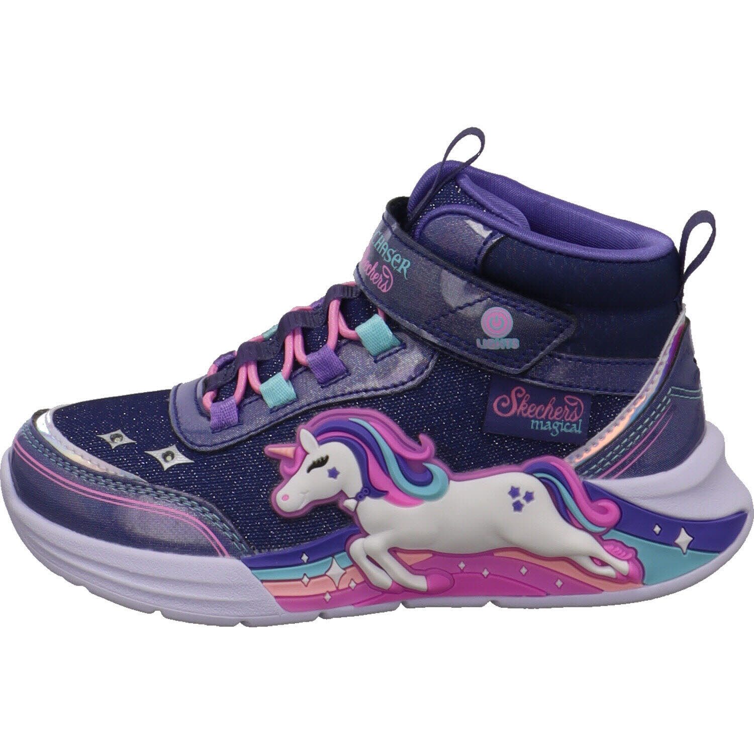 Skechers S Lights Unicorn Chaser Jumping Magic Stiefel – Bild 2 von 5