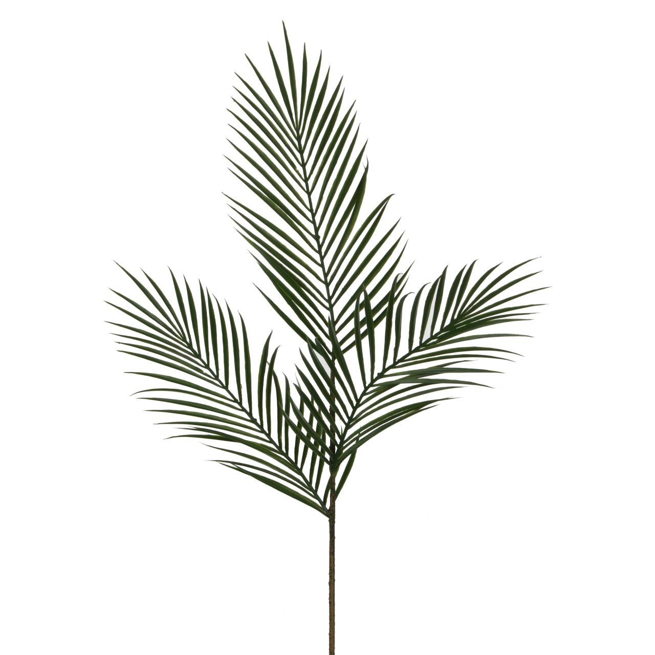 Kunstpflanze Mica künstliches Palmenblatt Areca 99 cm, grün, Mica Decorations