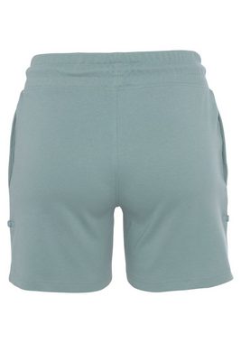 KangaROOS Sweatshorts zum Krempeln mit Riegel und Knopf