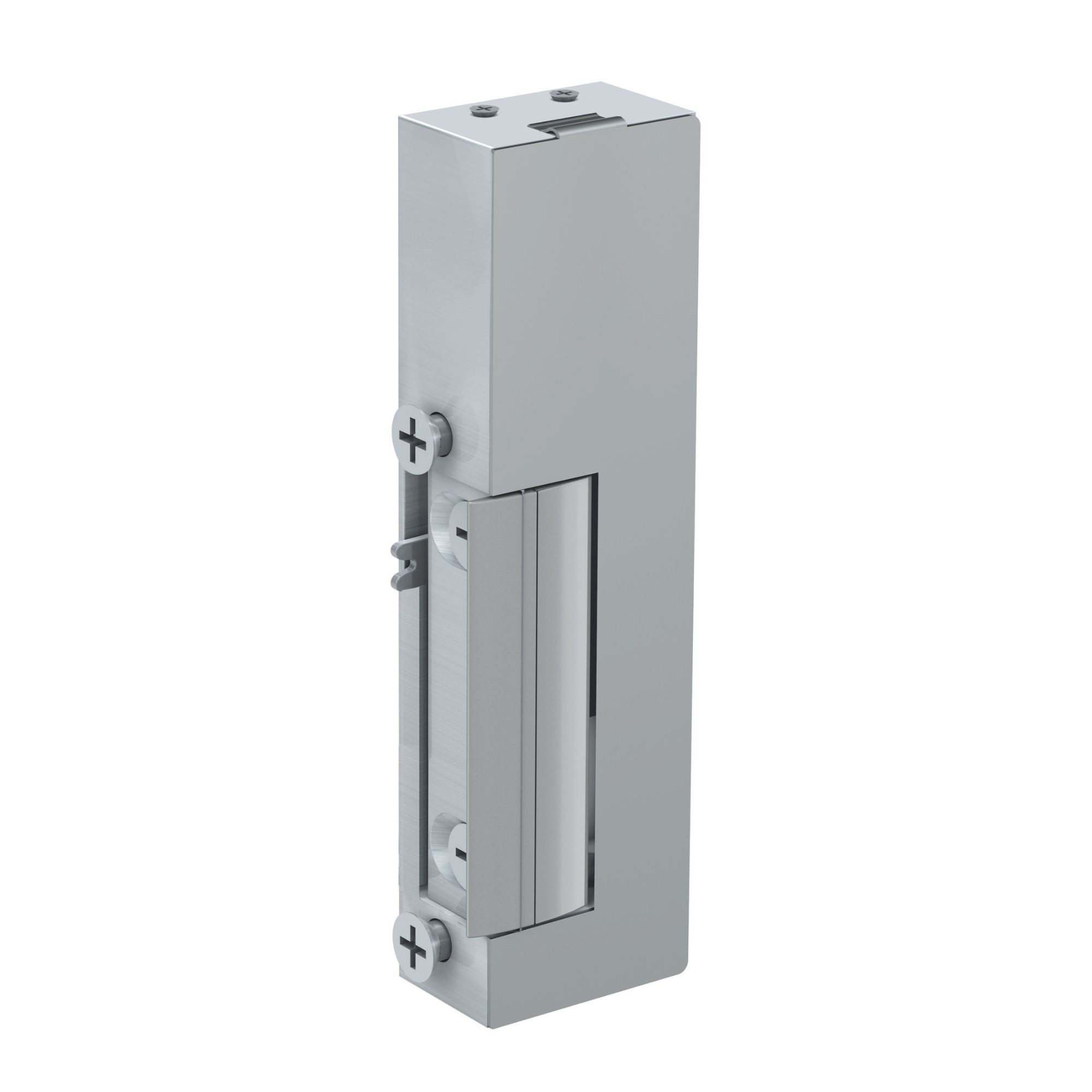 BASI Türöffner E-Öffner, 6-12 V, Packung, mit mechanischer Entriegelung, 6-12 V, Bauform 16,5 mm, DIN Links