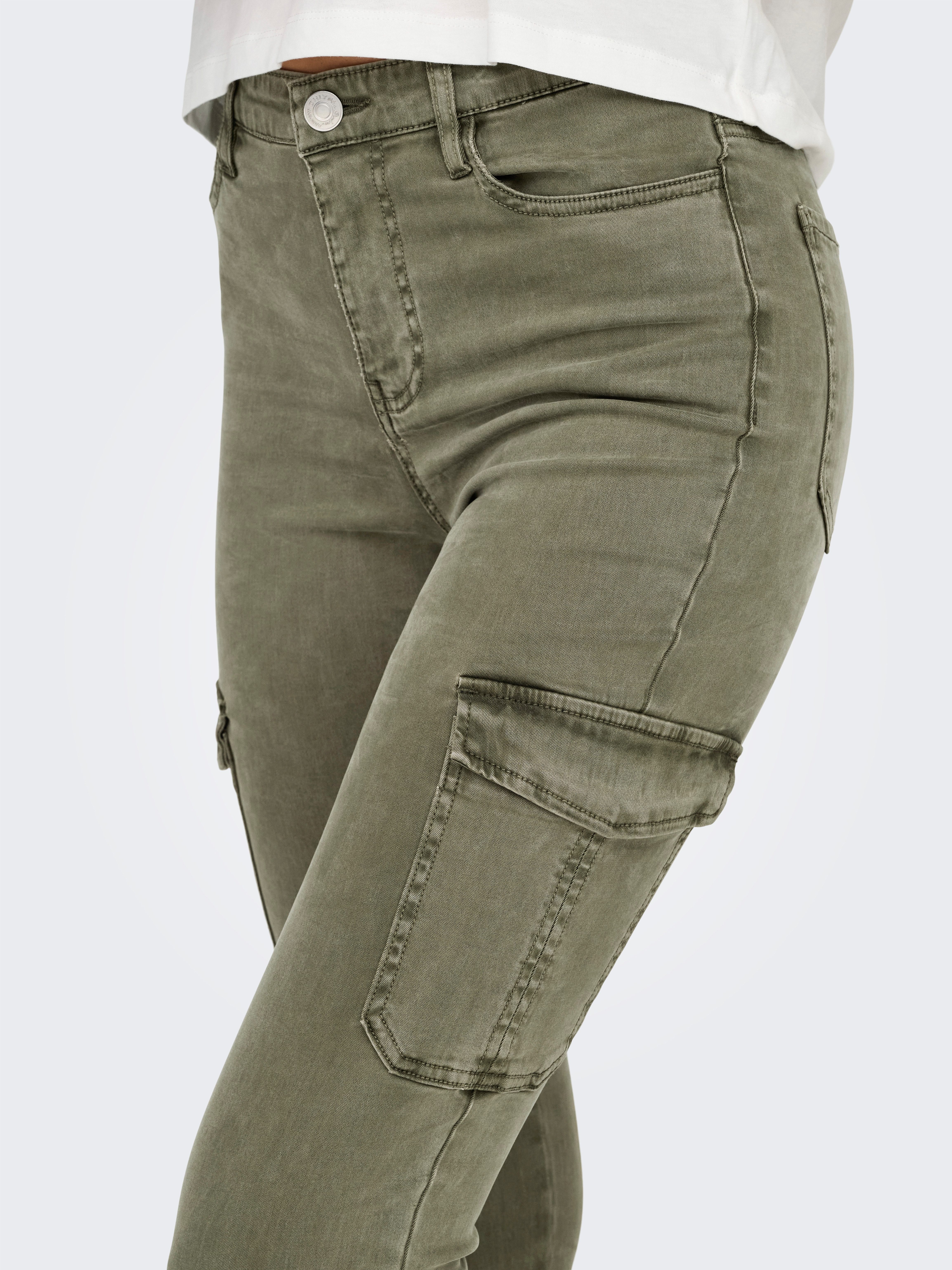 ONLY Cargohose ONLBRANDY MW CARGO PANT CC PNT günstig online kaufen