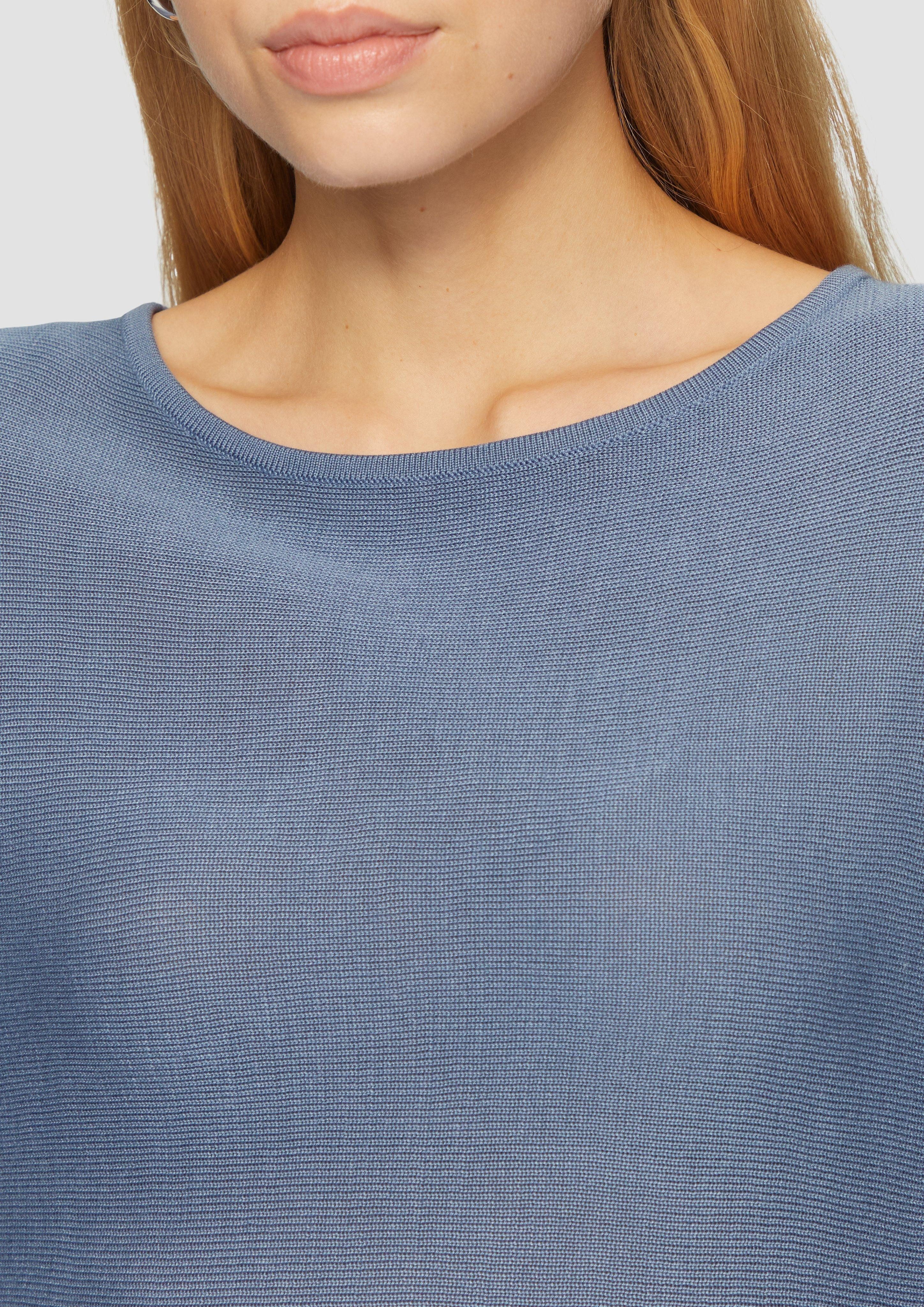 QS Strickpullover Strickpullover mit Fledermausärmeln günstig online kaufen