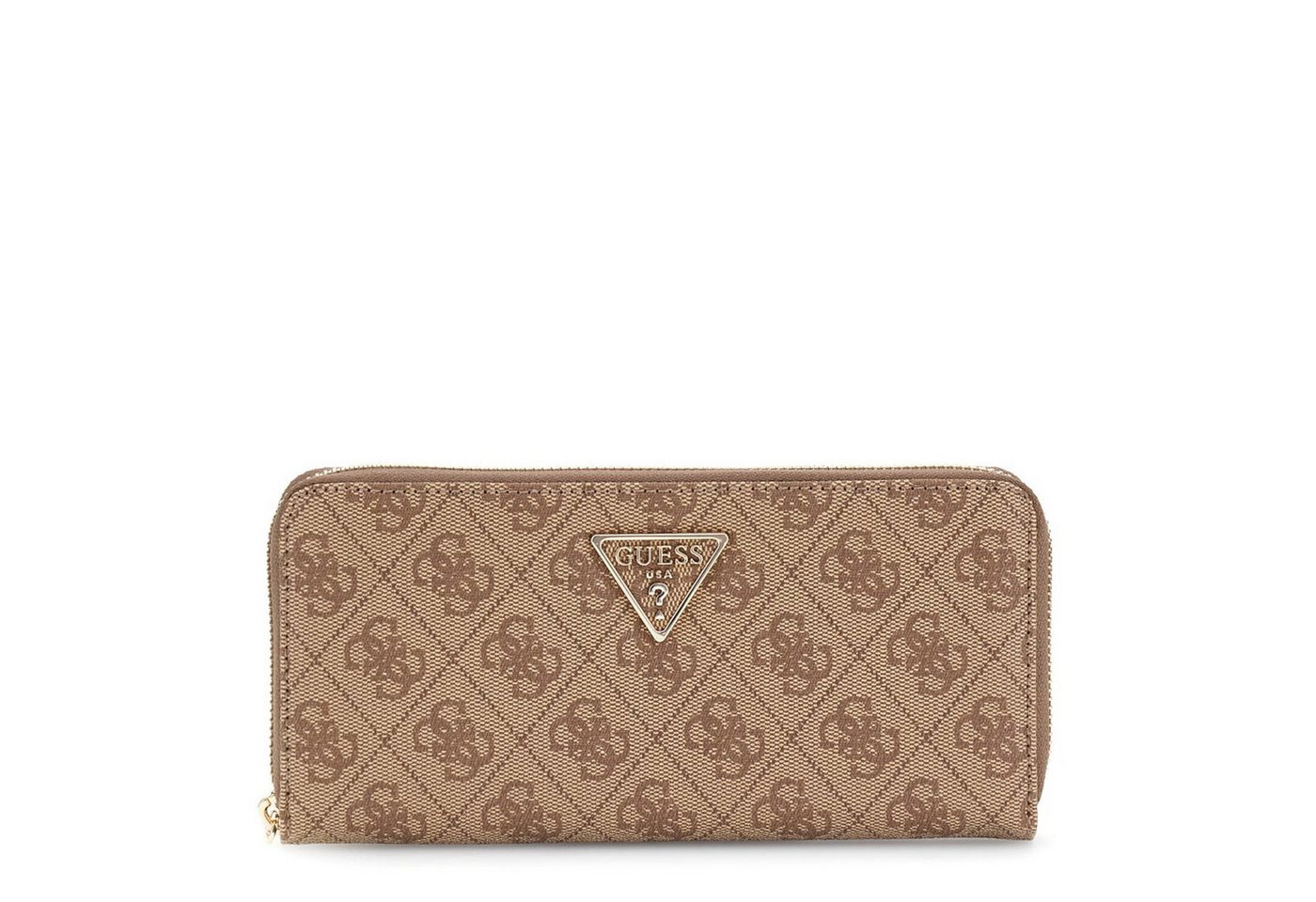 Guess Geldbörse GUESS Damen Geldbörse Laurel II Latte Logo