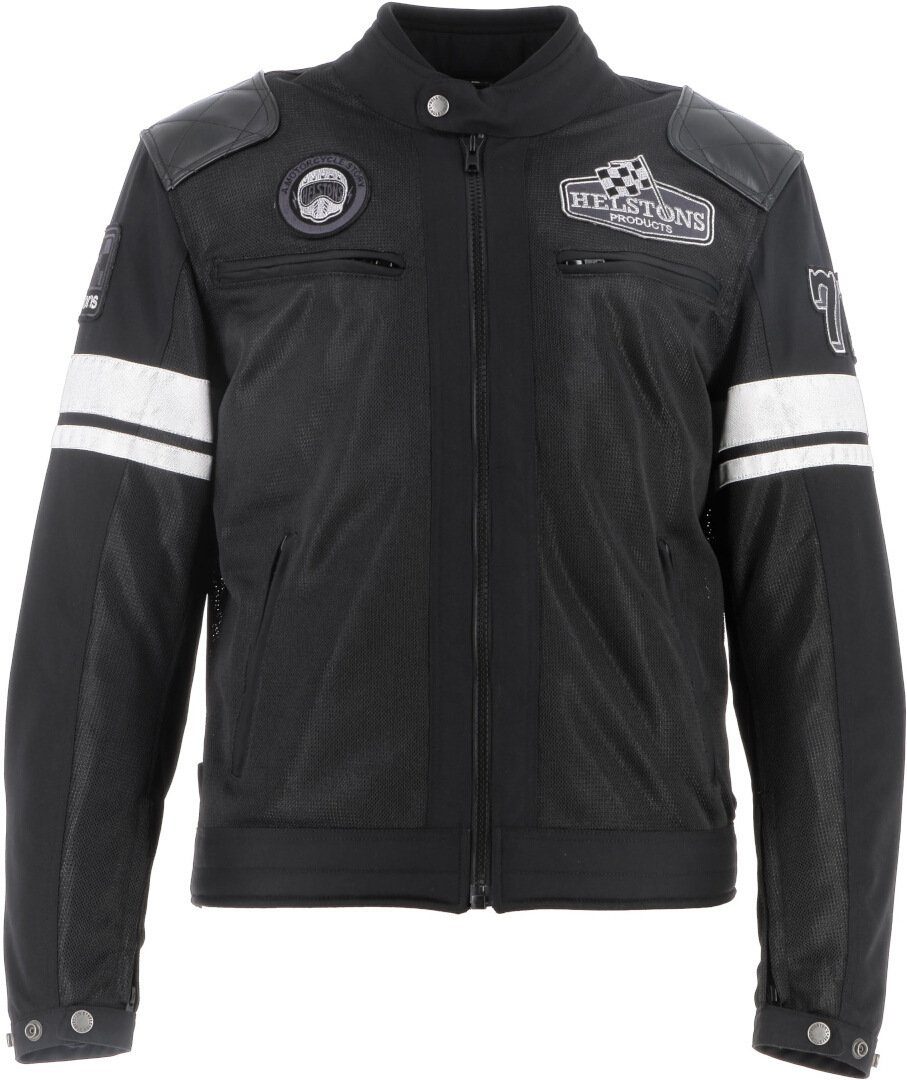 Helstons Motorradjacke Revolte Air Motorrad Textiljacke Rückenprotektor enthalten