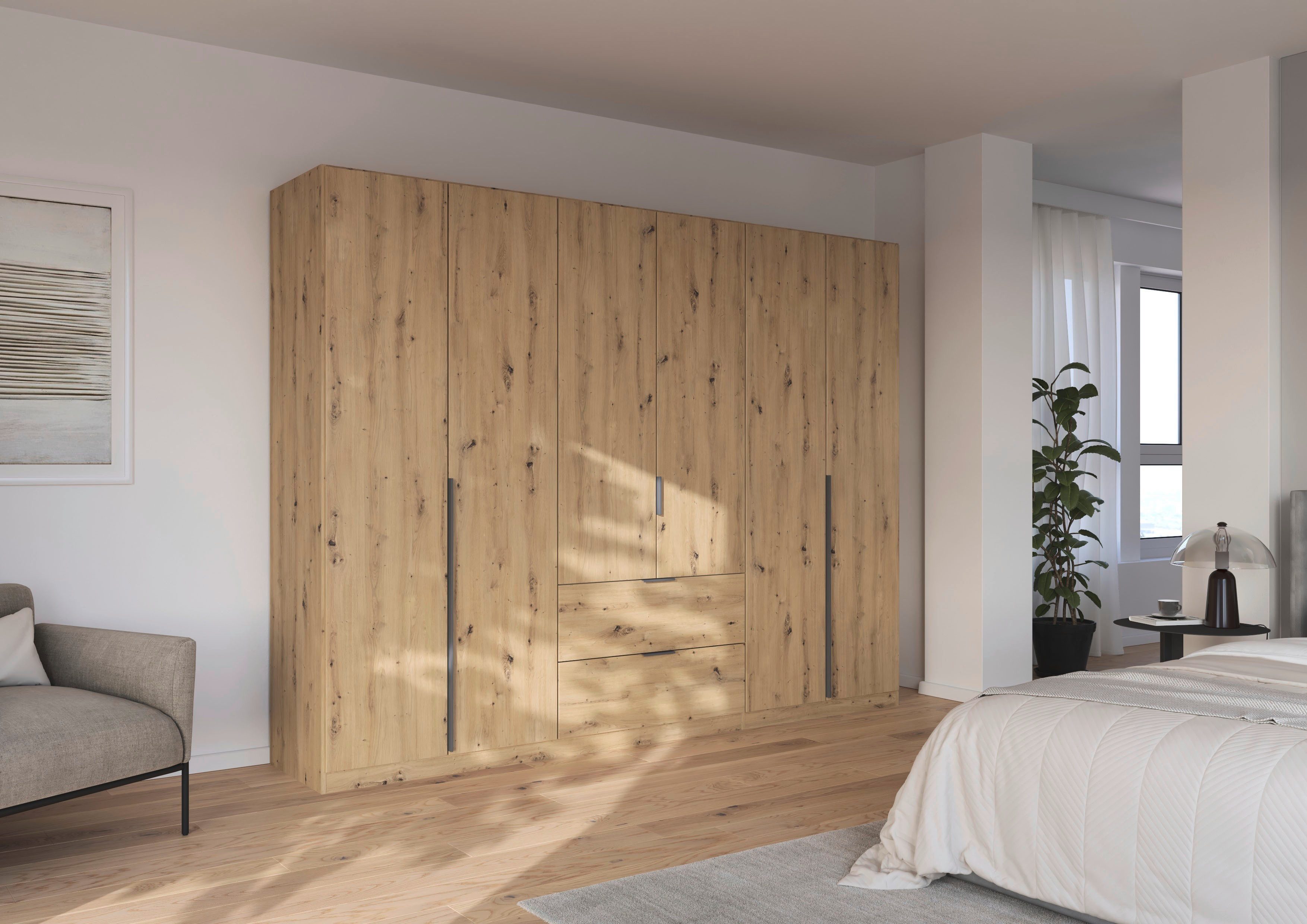 rauch Drehtürenschrank Kleiderschrank Schrank Garderobe AGORDO günstig online kaufen