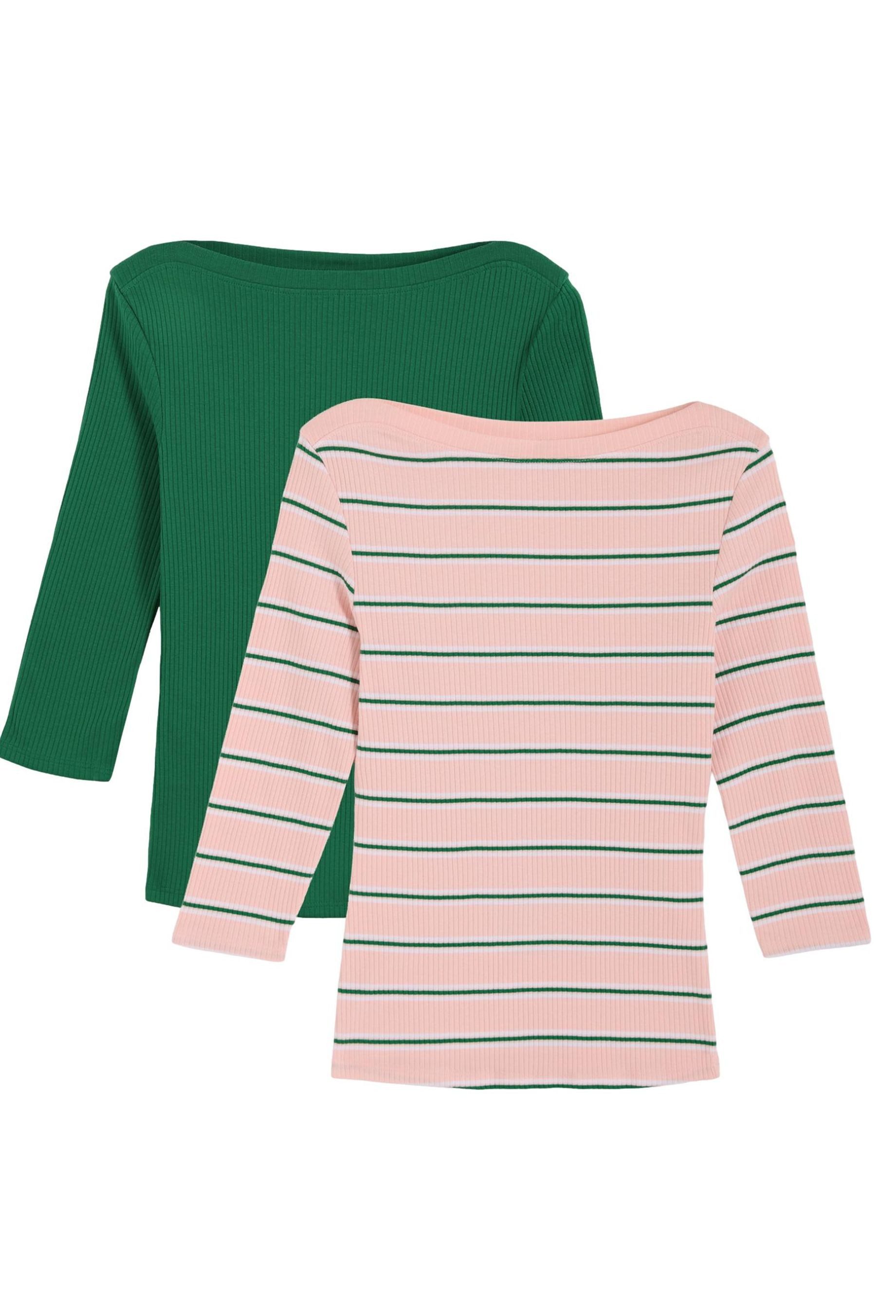 Friends Like These 3/4-Arm-Shirt Friends Like These T-Shirts, 3/4-Ärmeln, 2er-Pack (2-tlg)