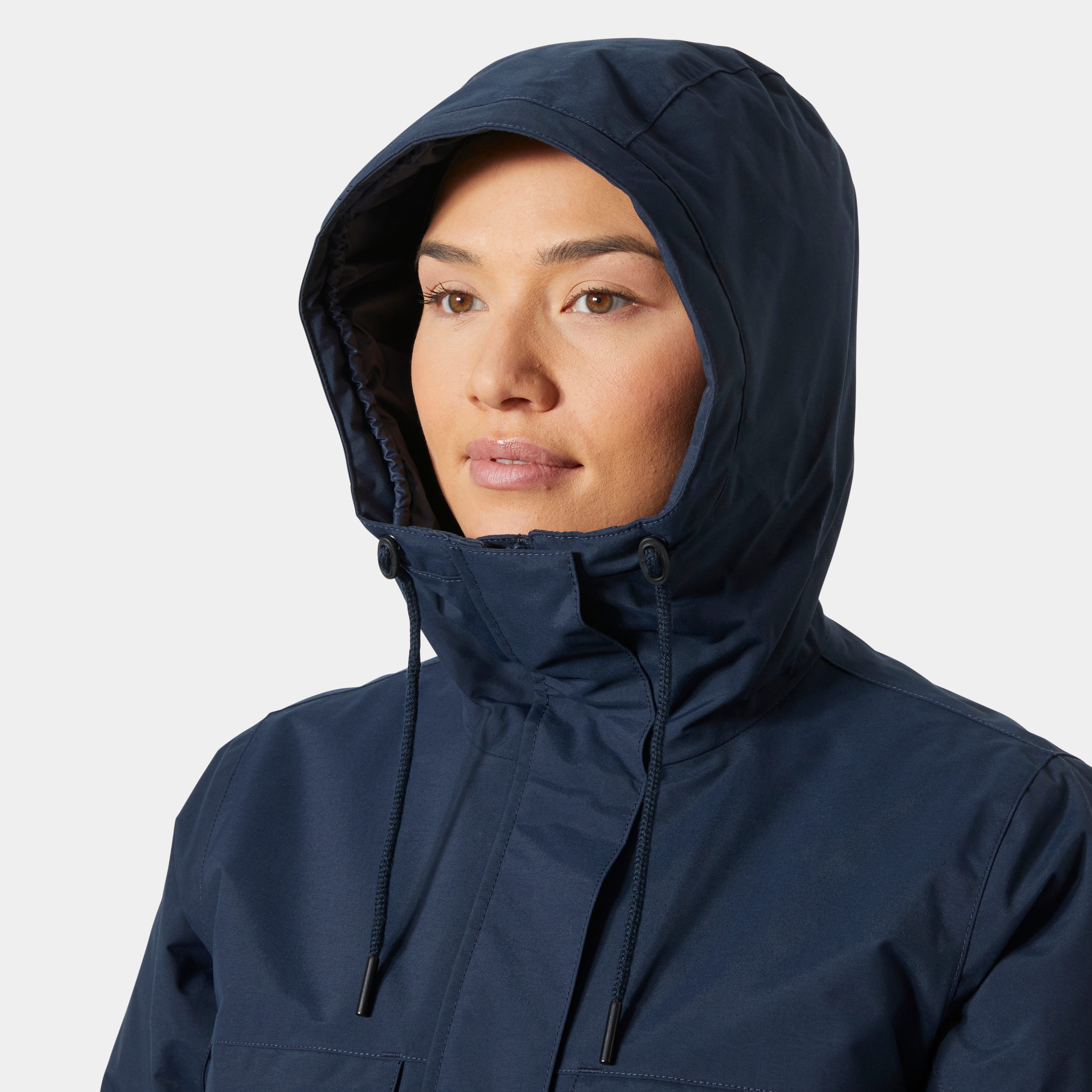Helly Hansen Funktionsmantel W ESCAPE INS PARKA mit Kapuze, hüftbedeckende Länge, wasserdicht, winddicht, atmungsaktiv – Bild 5 von 5