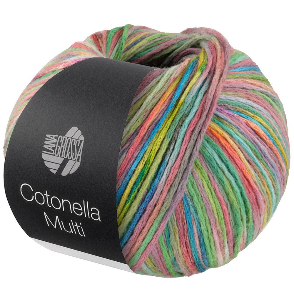 LANA GROSSA Cotonella Multi Häkelwolle, 270 m