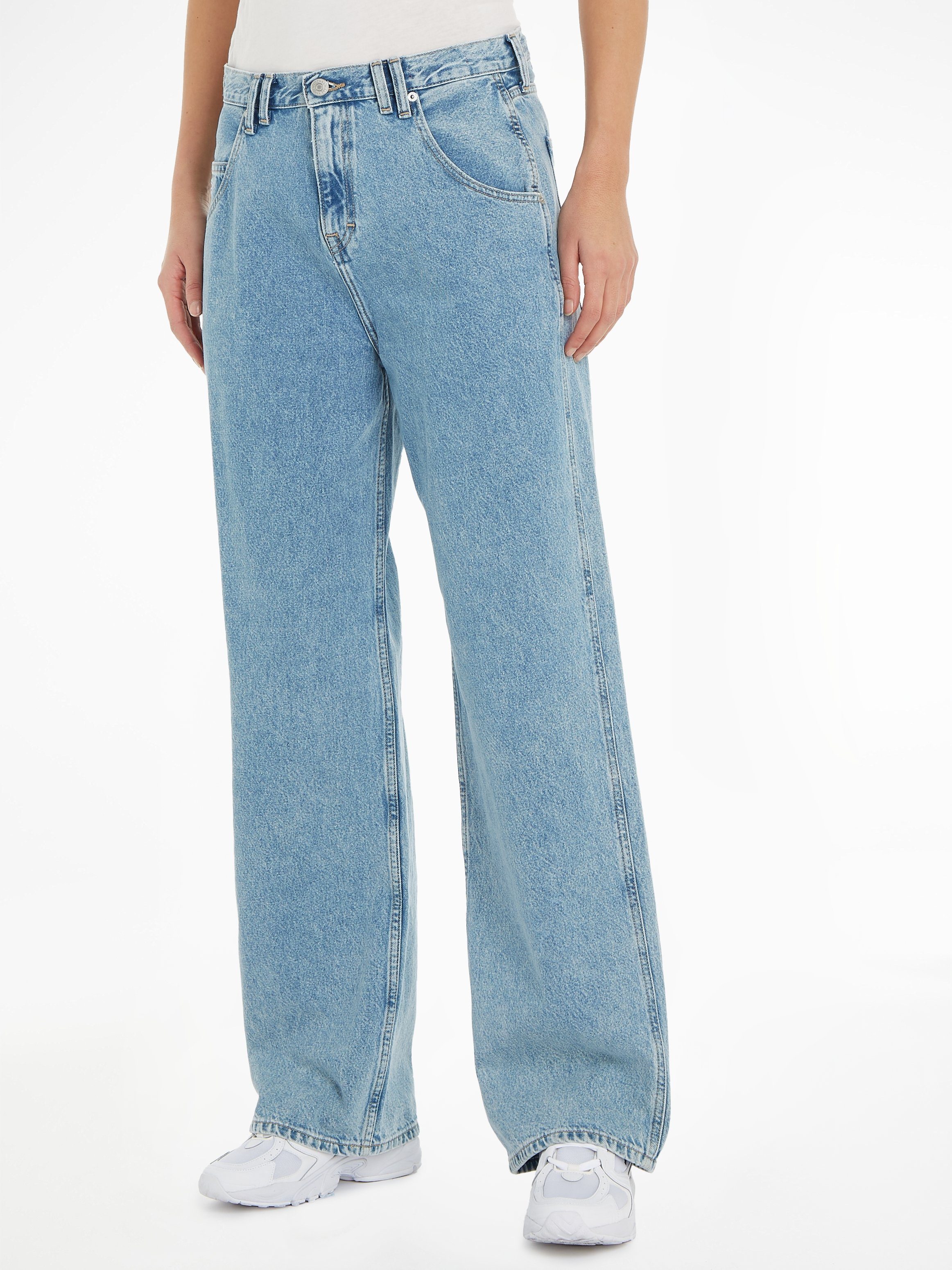 Tommy Jeans Weite Jeans DAISY JEAN LR BGY CG4014 im klassischen  5-Pocket-Style | Skinny Jeans
