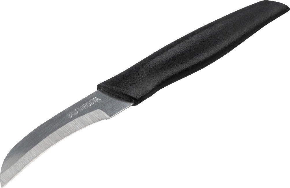 Nirosta Schälmesser Fackelmann Schälmesser Nirosta 17cm schwarz