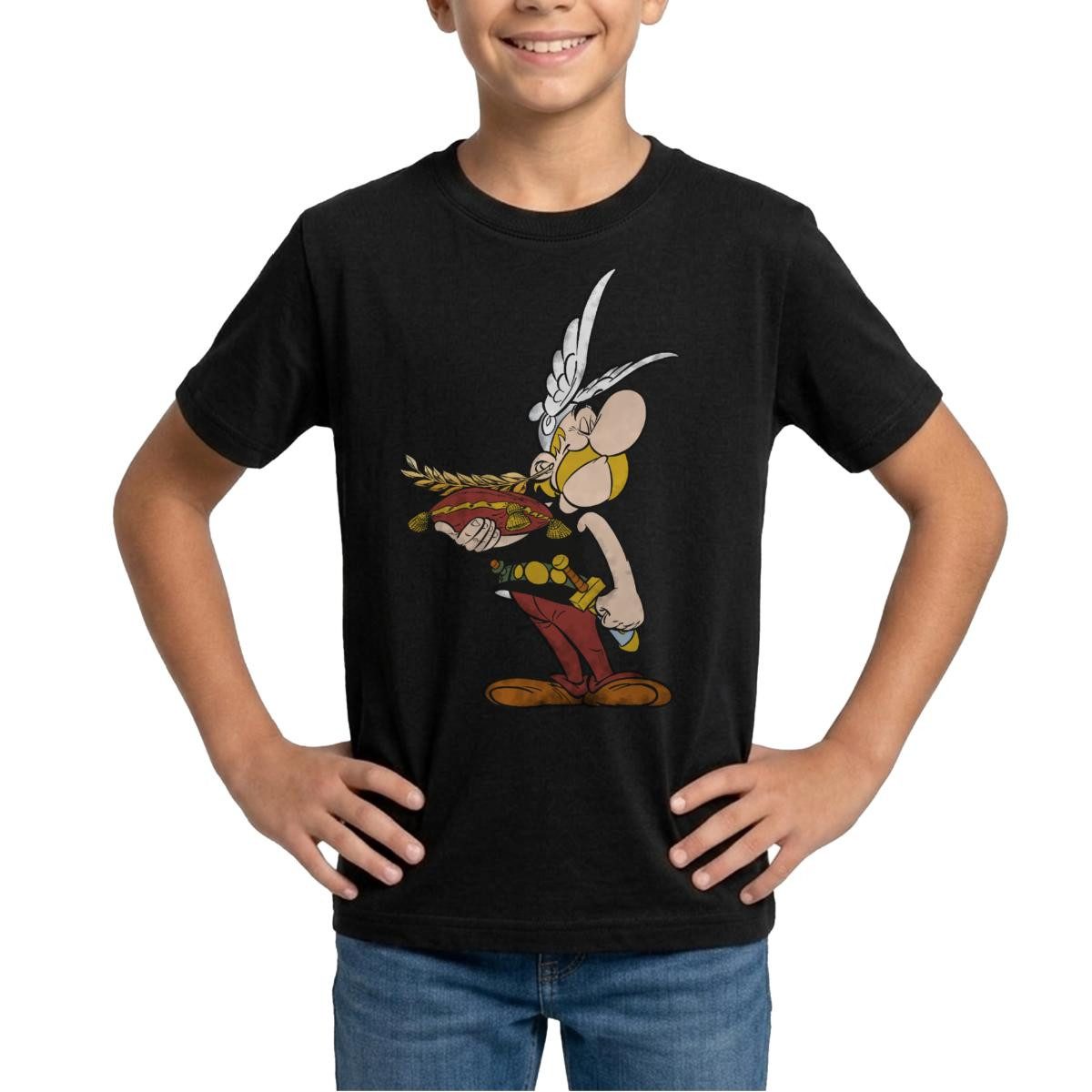 T-Shirt Asterix & Obelix Mit Trophäe Teenager T-Shirt