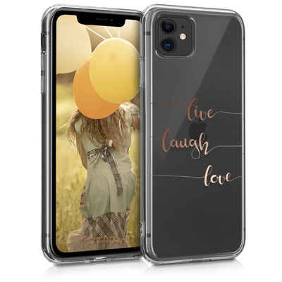 kwmobile Handyhülle Hülle für Apple iPhone 11, Handyhülle Silikon Case - Schutzhülle Handycase