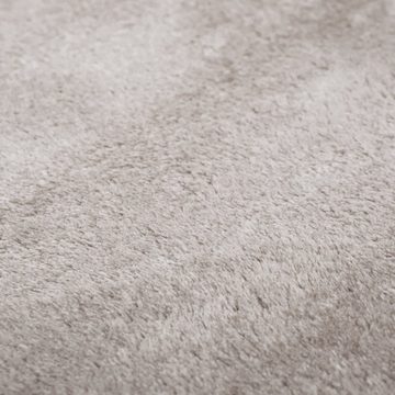 Teppich Ovaler Badezimmer Teppich – pflegleicht – in sand, Carpetia, Oval, Höhe: 16 mm