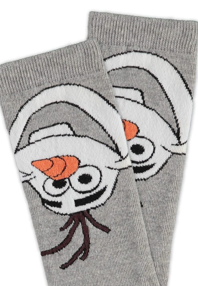 DIFUZED Socken Die Eiskönigin - Völlig unverfroren Socken 3er-Pack Olaf 39-42