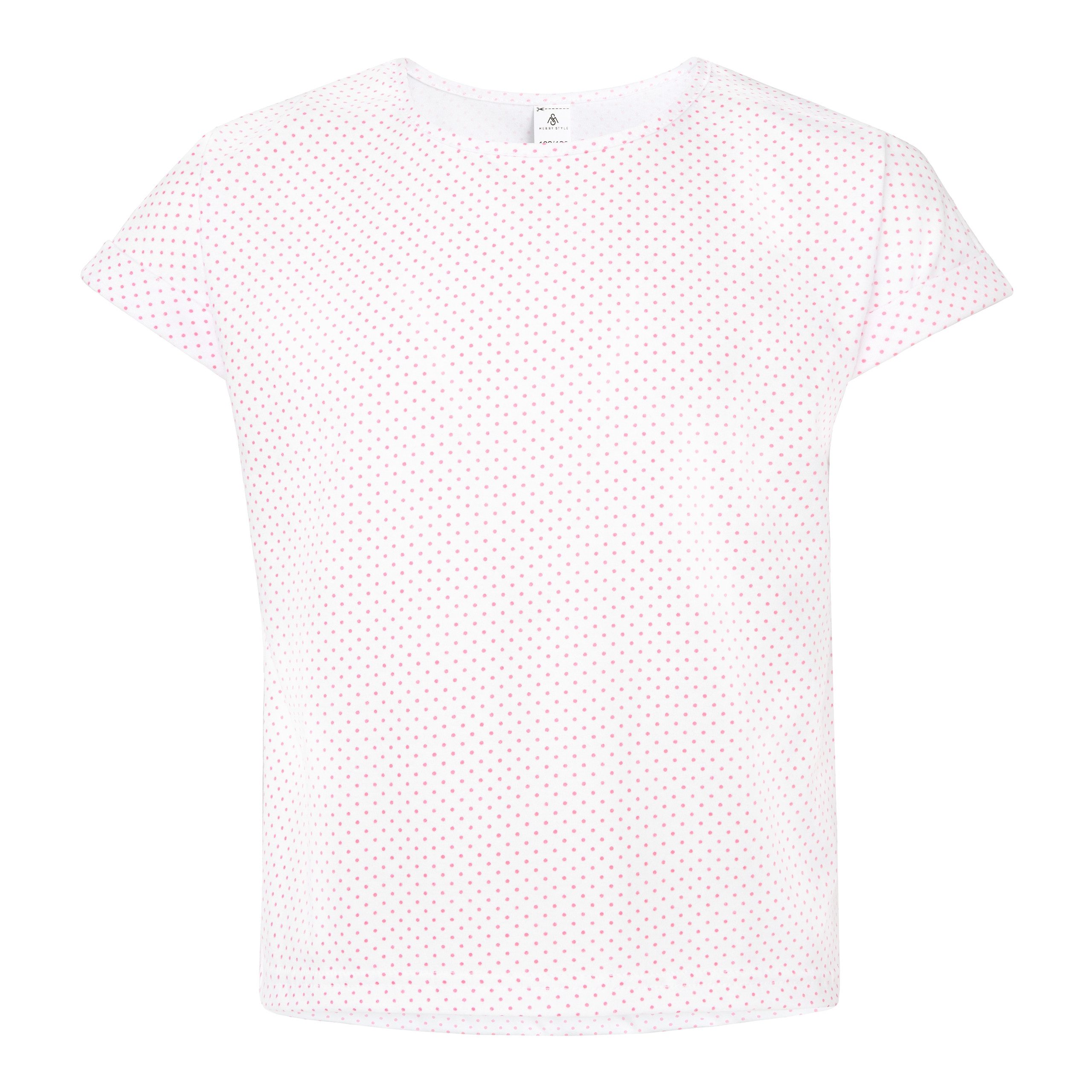 Merry Style T-Shirt für Mädchen aus weicher Baumwolle MS-468 (1-tlg)