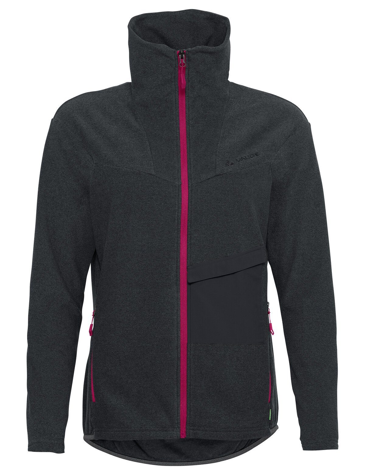 (1-St) Yaras Women's Klimaneutral Fleece Jacket Outdoorjacke kompensiert VAUDE black