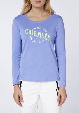 Chiemsee Longsleeve Longsleeve mit Label-Frontprint 1