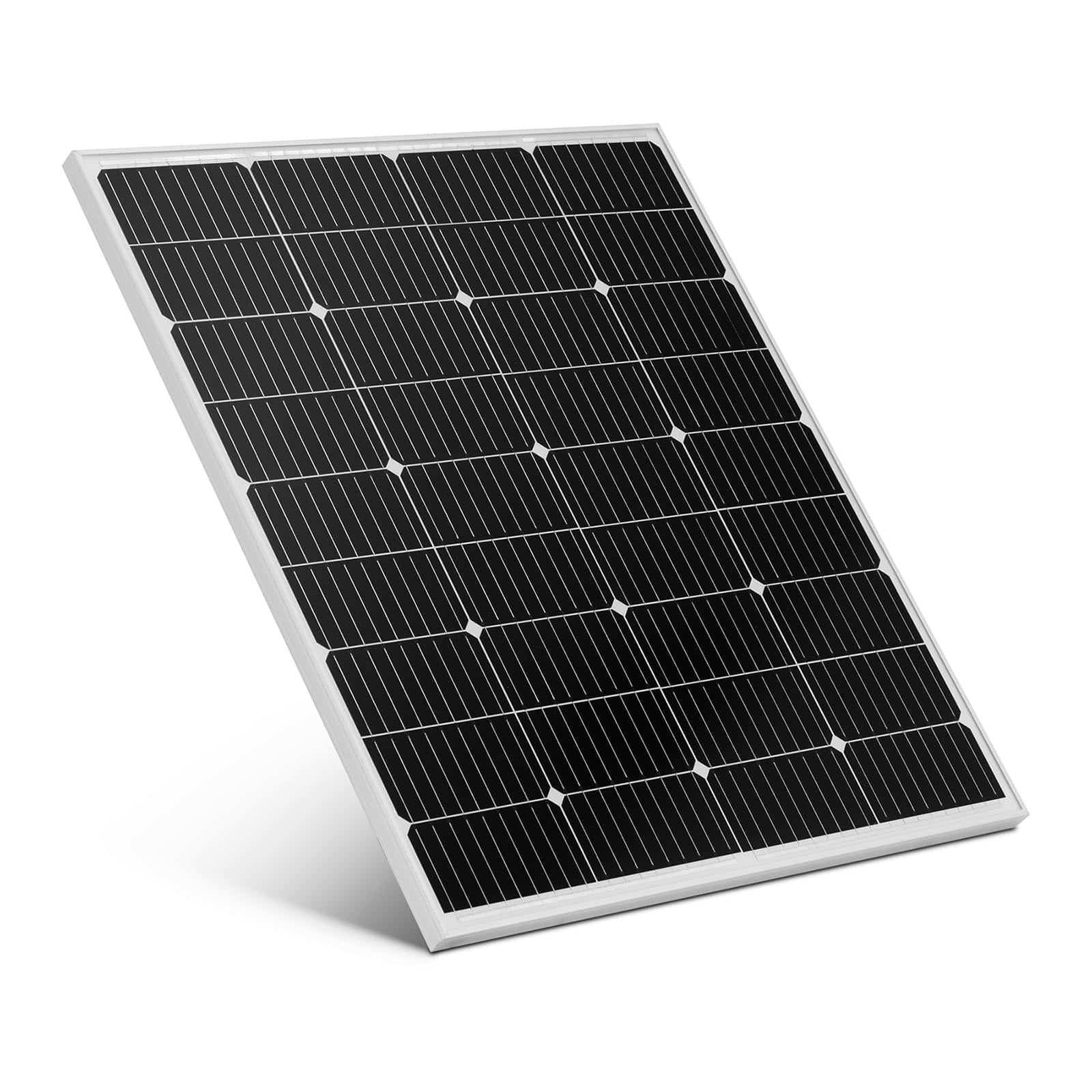 MSW Solarmodul Monkristallines Solarpanel 110W mit Bypass-Technologie