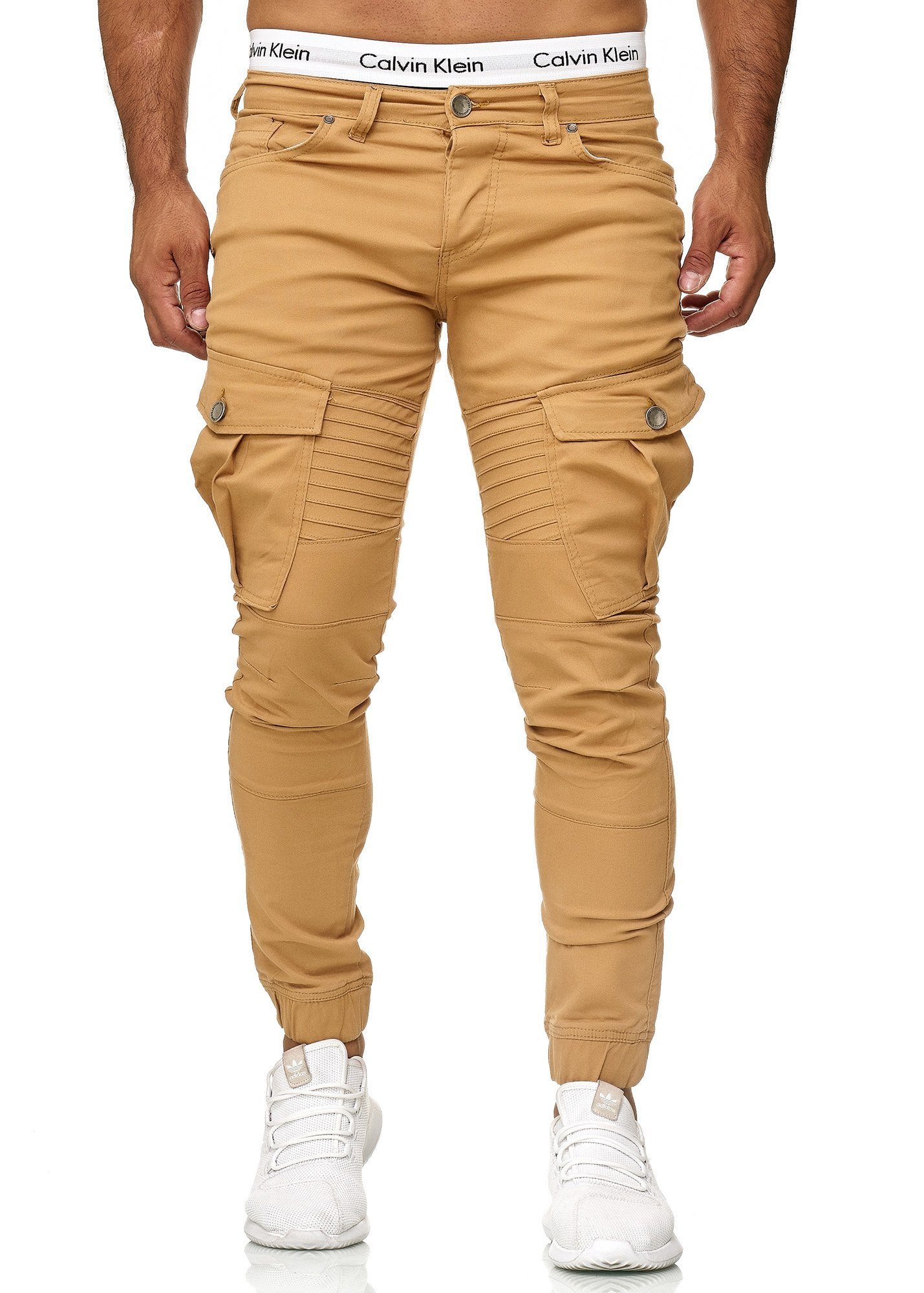 OneRedox Straight-Jeans 1042 (Chino Cargohose Streetwear, 1-tlg) Freizeit Business Casual