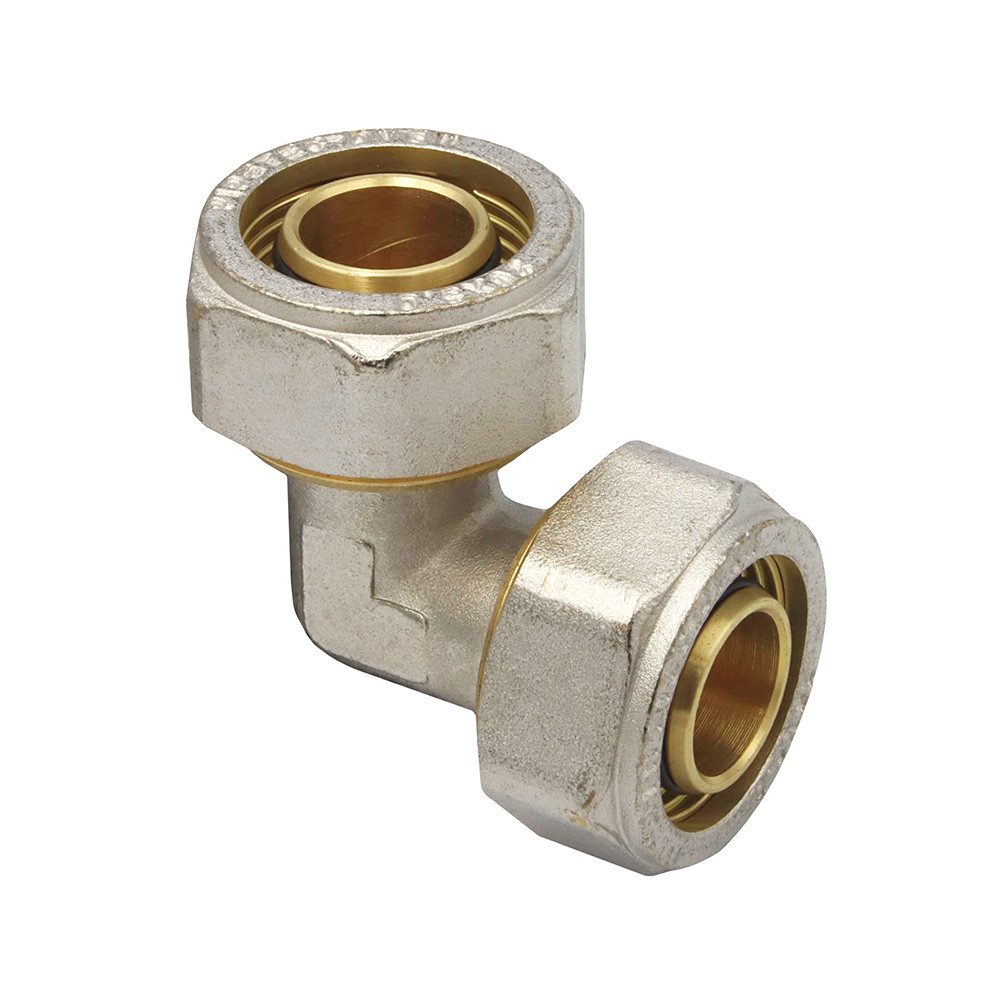 PipeTec Deutschland Gewindefitting Schraubfitting Winkel Bogen 26x3 mm 90° Mehrschicht-Verbundrohr