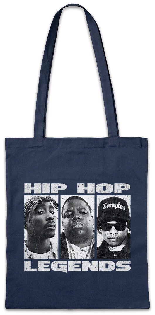 Beuteltasche Hip Hop Legends Stofftasche Rap Gangster Legenden Heroes Rapper