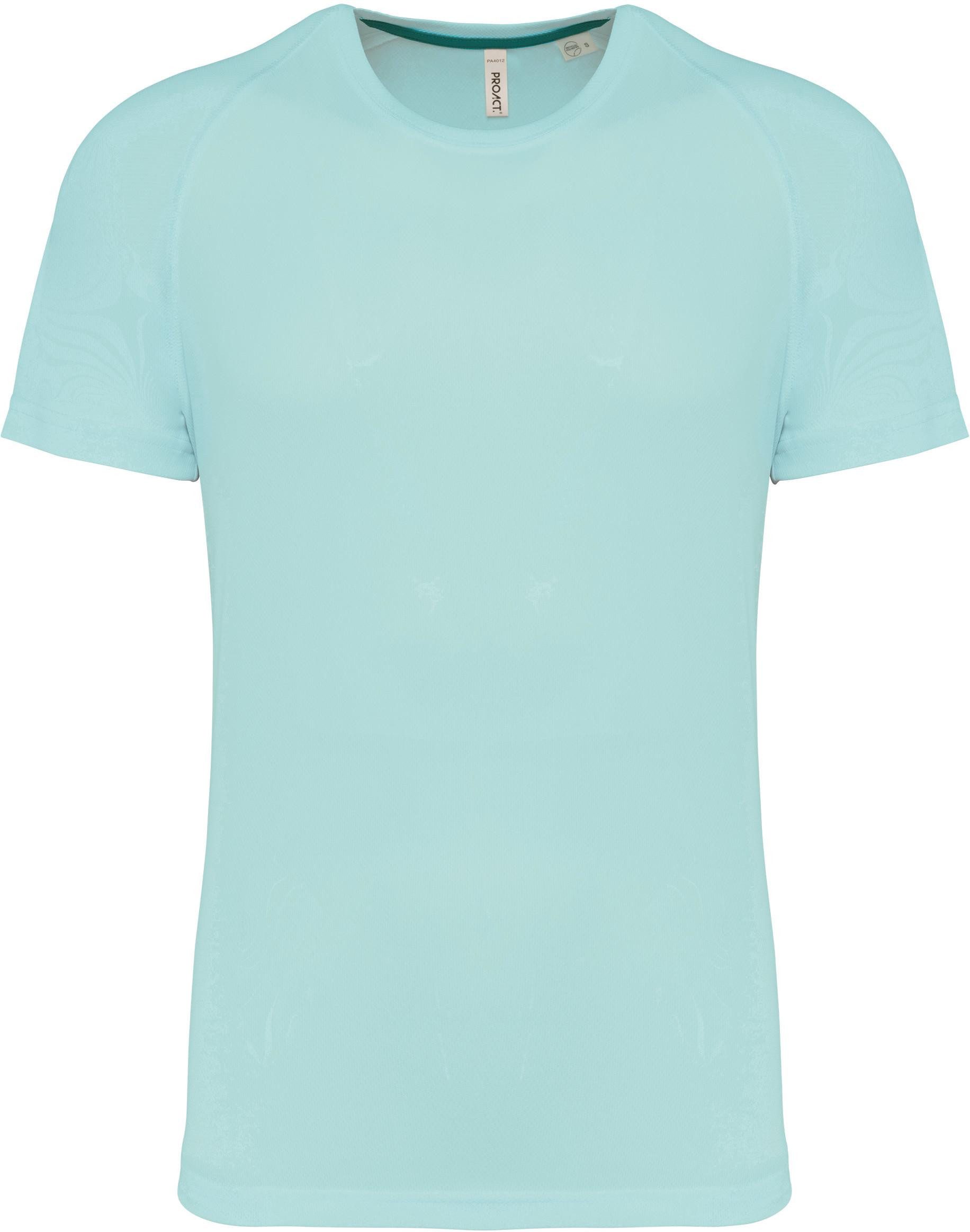 Trainingsshirt Herren-Sportshirt Recyclingmaterial mit Rundhalsausschnitt