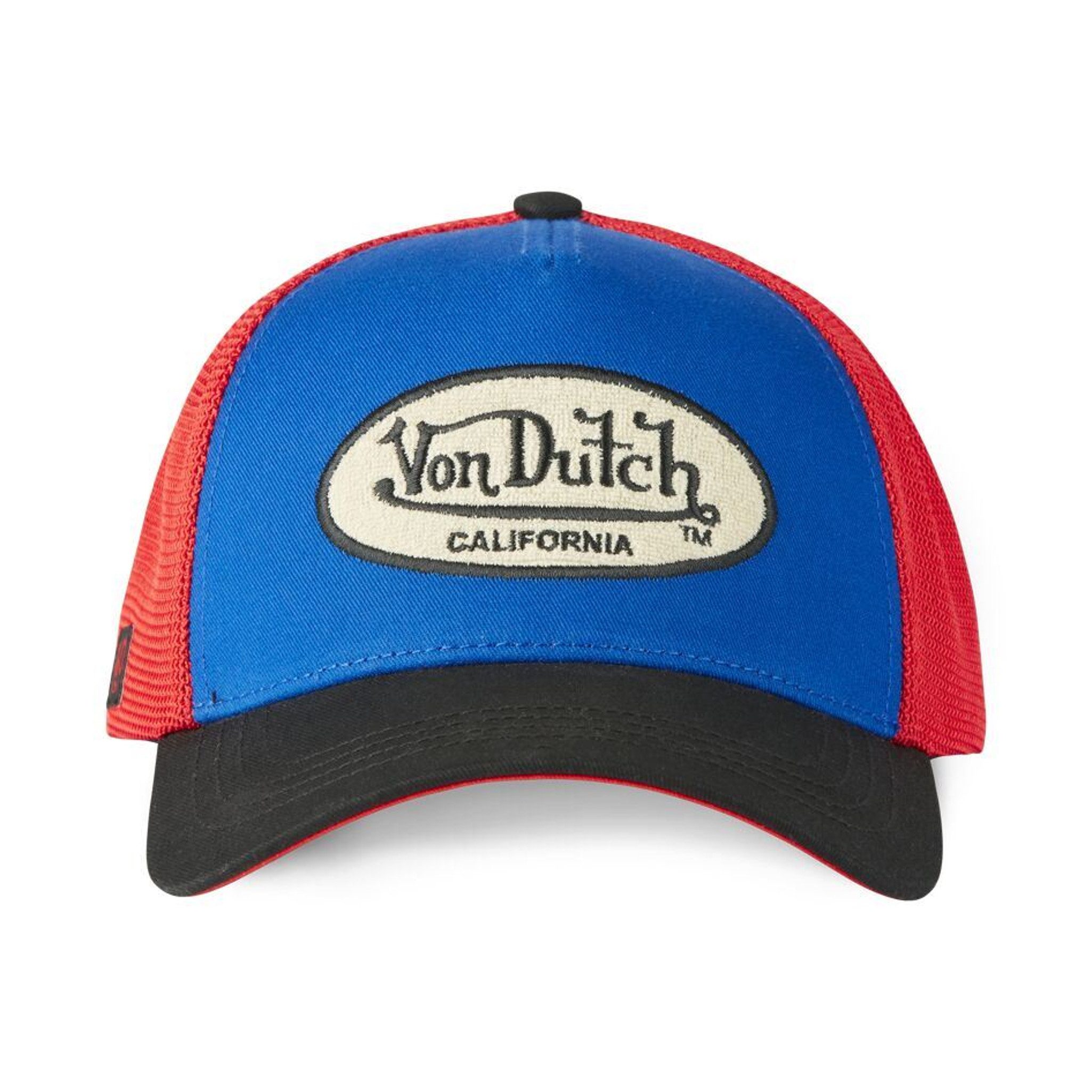 Von Dutch Trucker Cap Von Dutch Originals Trucker Cap - CALIFORNIA TERRY PATCH Mesh (Basecap, Basecap, Meshcap, Trucker Kappe)