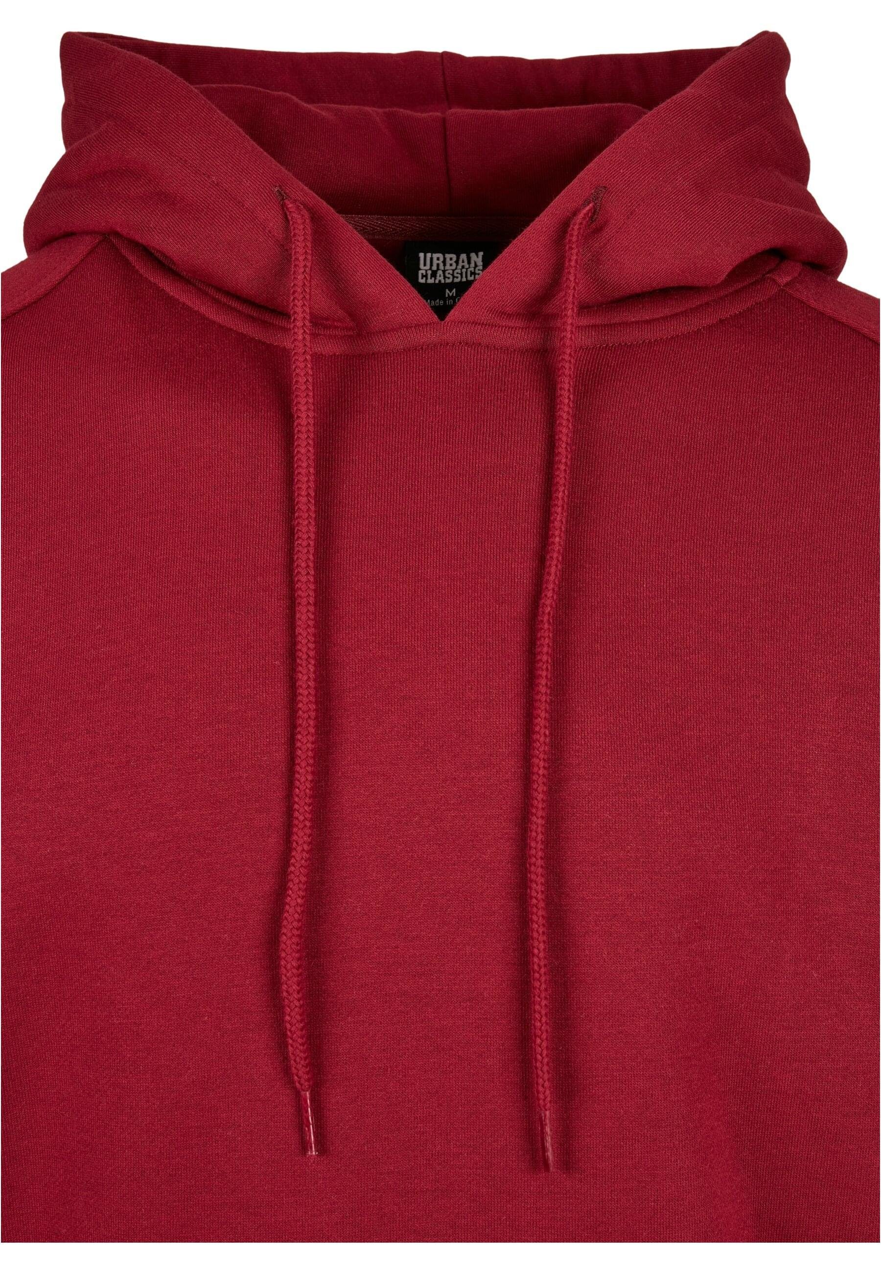 burgundy CLASSICS Hoody Herren URBAN (1-tlg) Sweater Blank