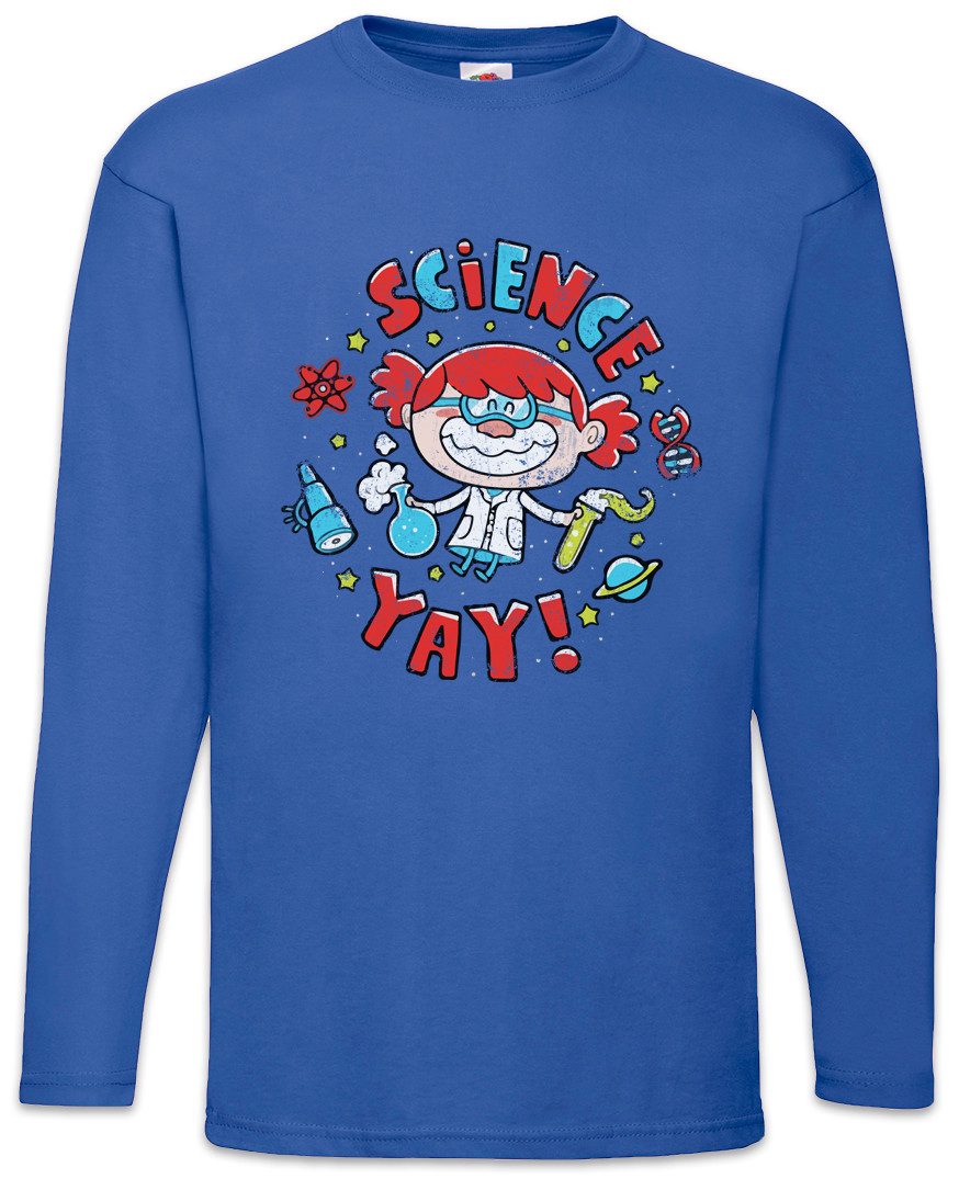 Langarmshirt Science Yay Langarm T-Shirt Wissenschaft Wissenschaftler