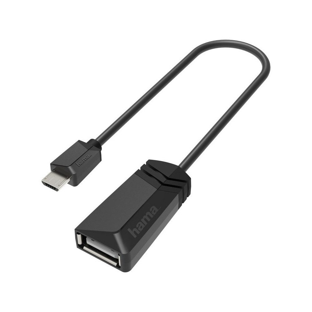 Hama Micro-USB-OTG auf USB-A-Adapterkabel Adapter