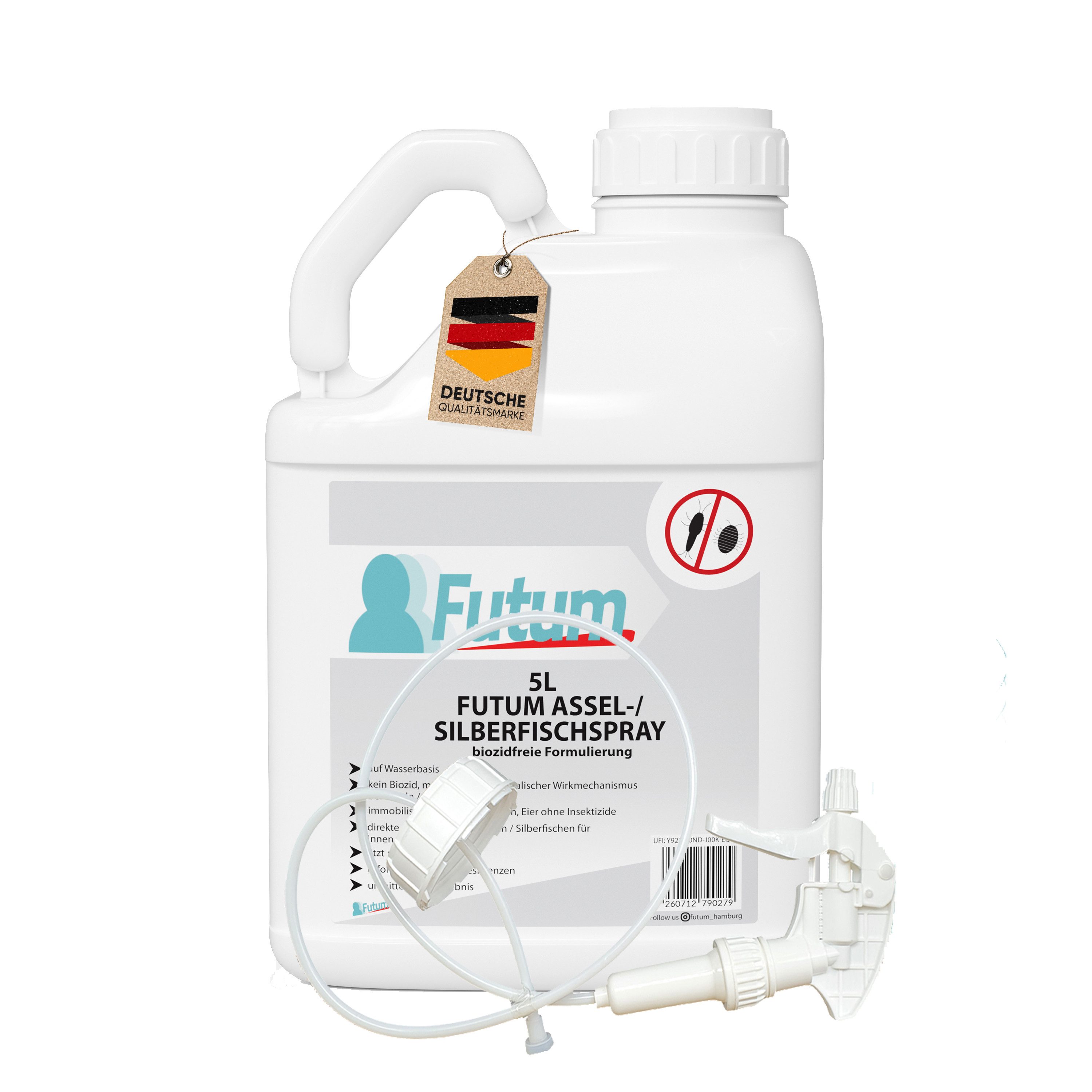 Insektenspray Silberfisch Spray Mittel gegen Silberfische bekämpfen