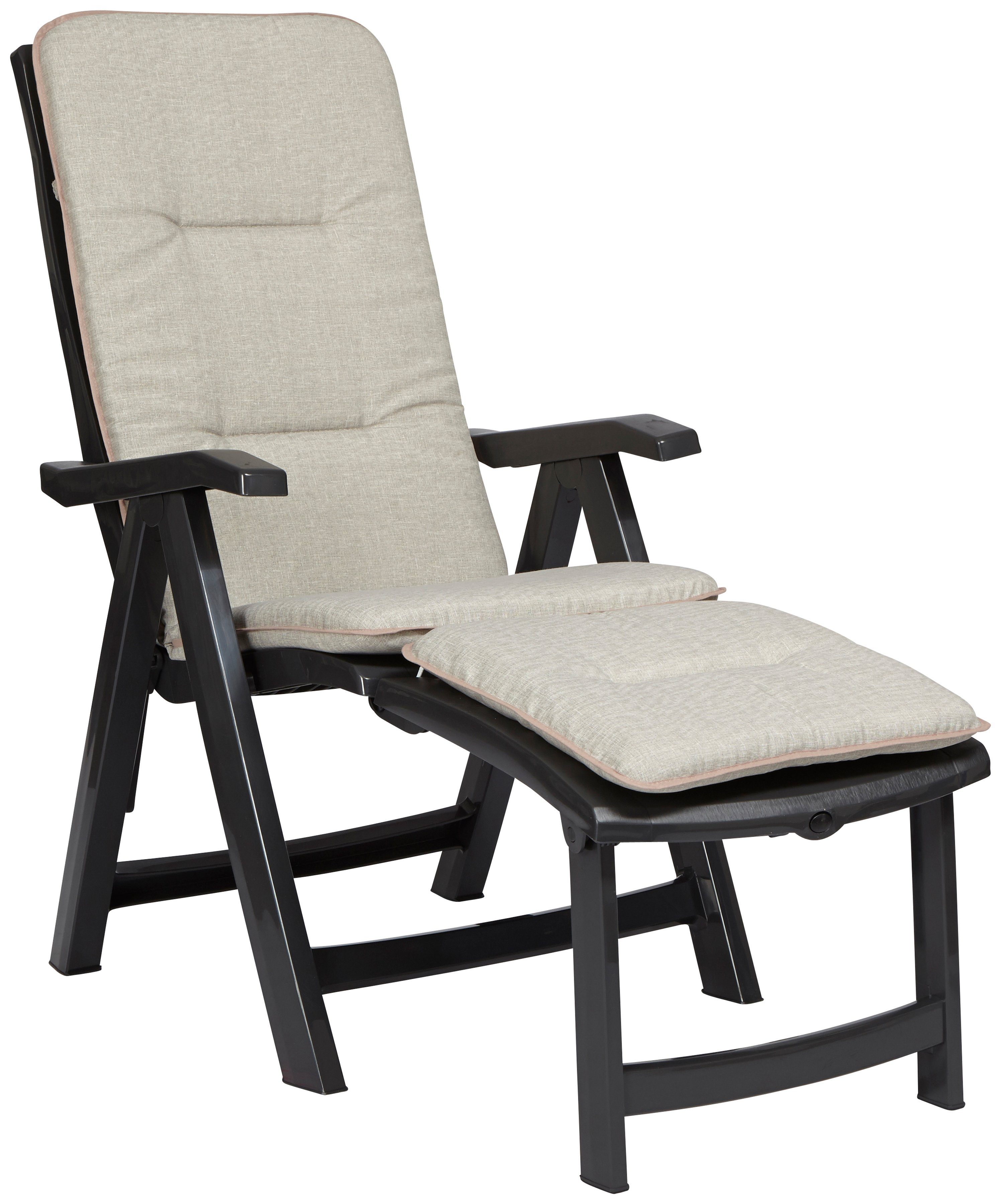 Best Gartensessel »Florida« (1 Stück), Kunststoff, verstellbar, inkl