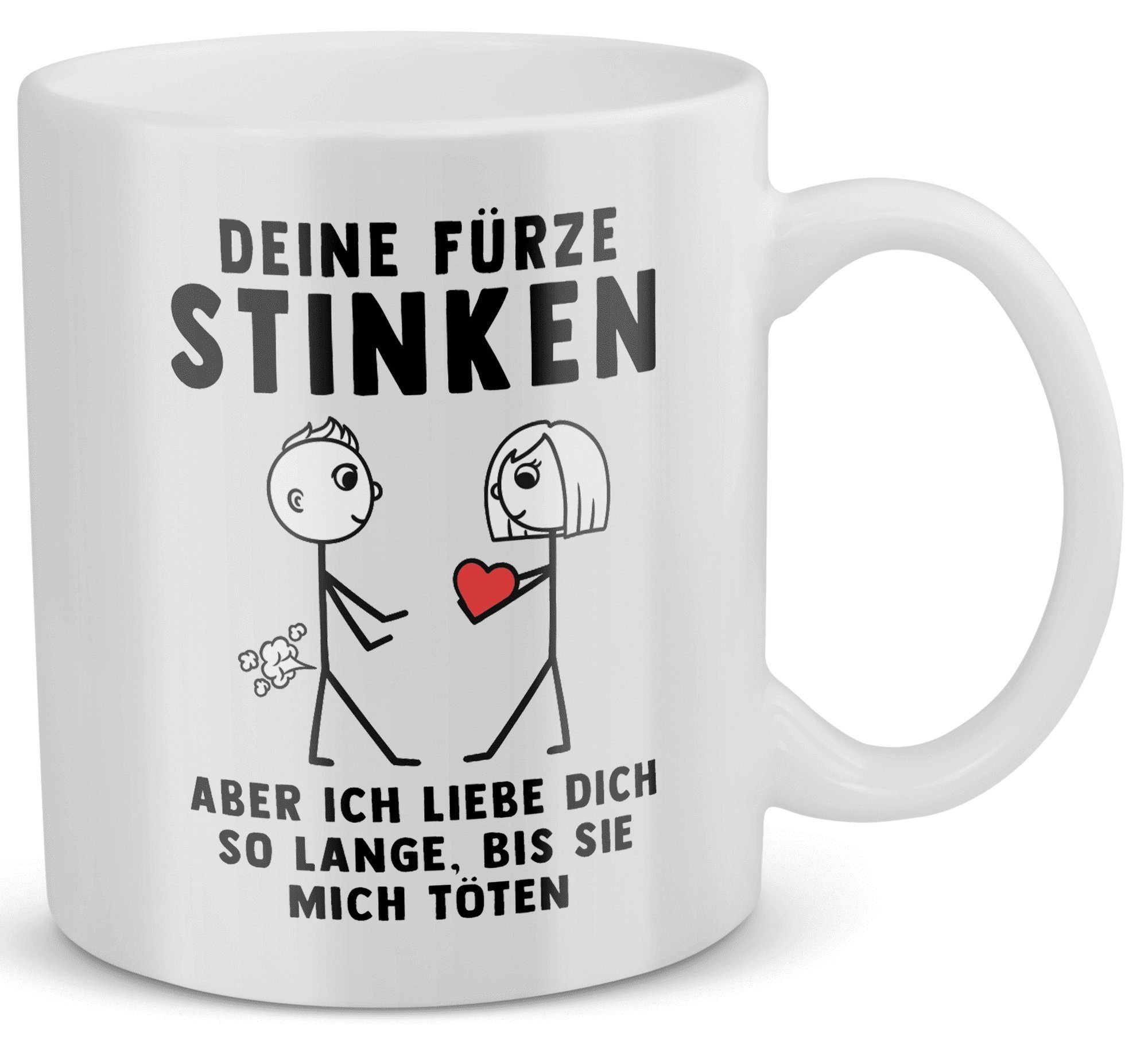 Jahrestag Männer 22Feels Hochzeitstag - Keramik Ehemann, Geschenk Stinken Deine Tasse Fürze